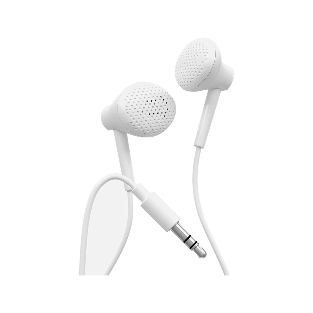 2 Liquid Ears Everyday 3.5mm Wired Bud Earphones With Mic Enhanced Bass Stereo
 - white, 2 of 3