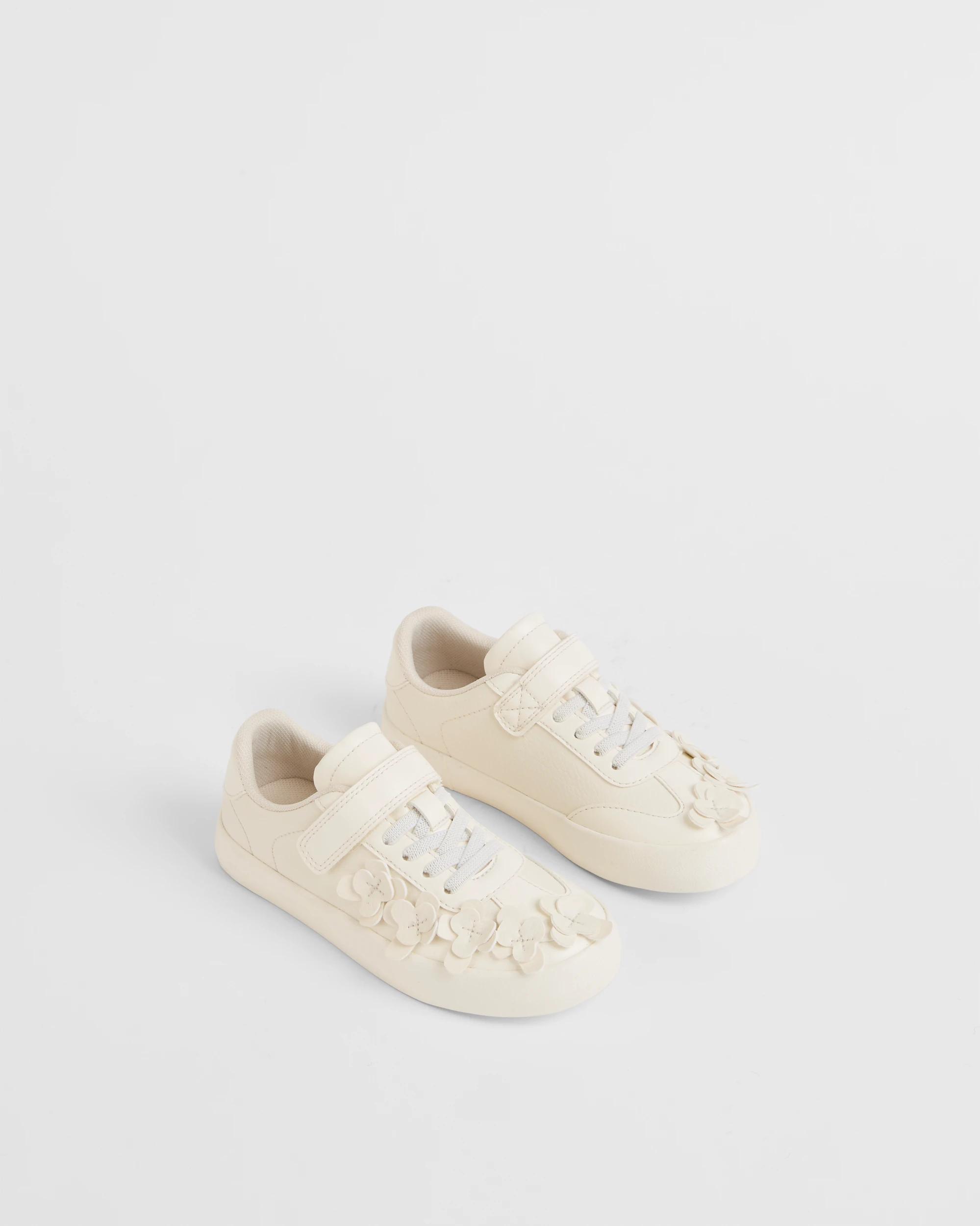 2 Target Kids Flower Sneaker STONE, 2 of 3