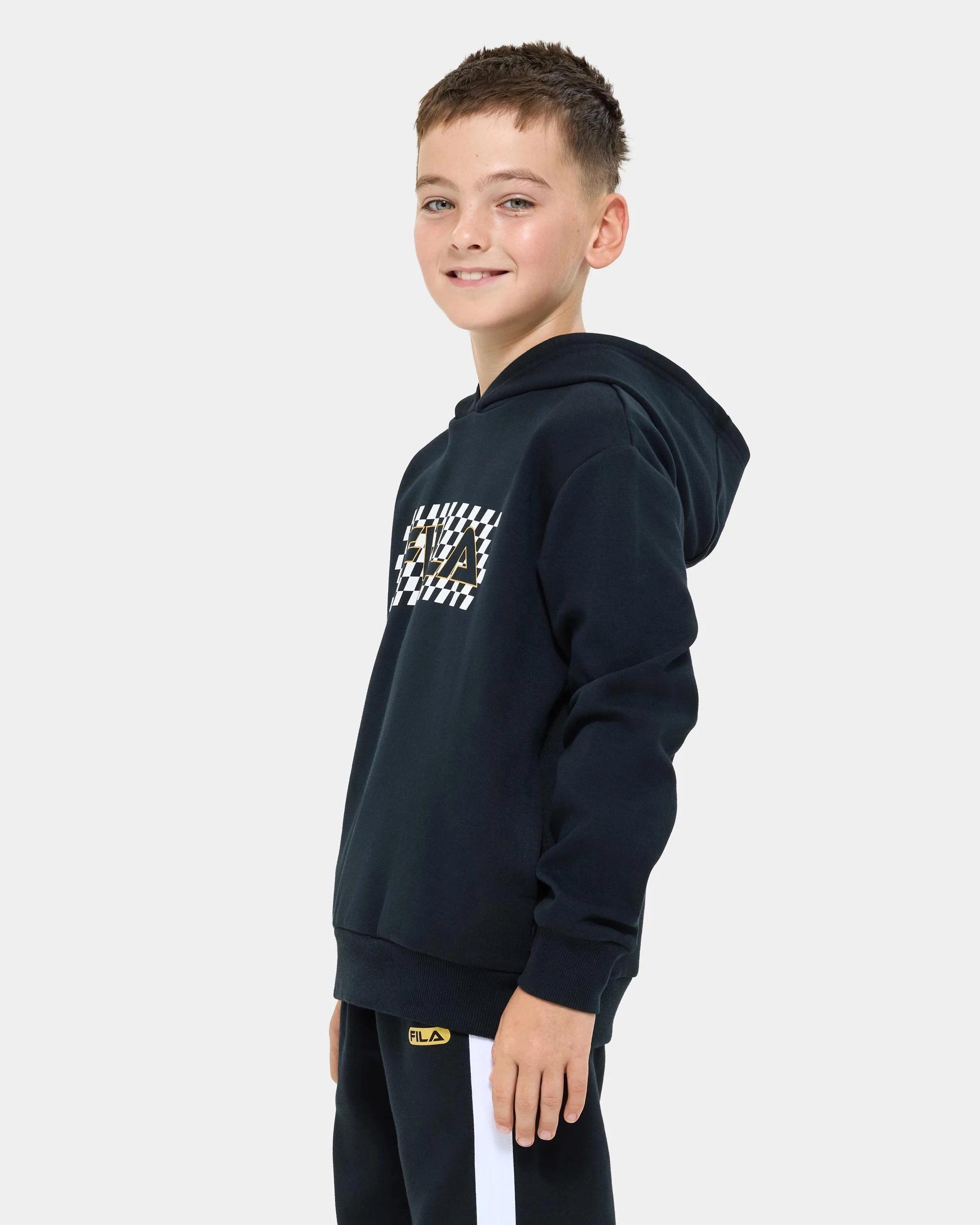 3 Fila Hunter Hoodie BLACK, 3 of 7