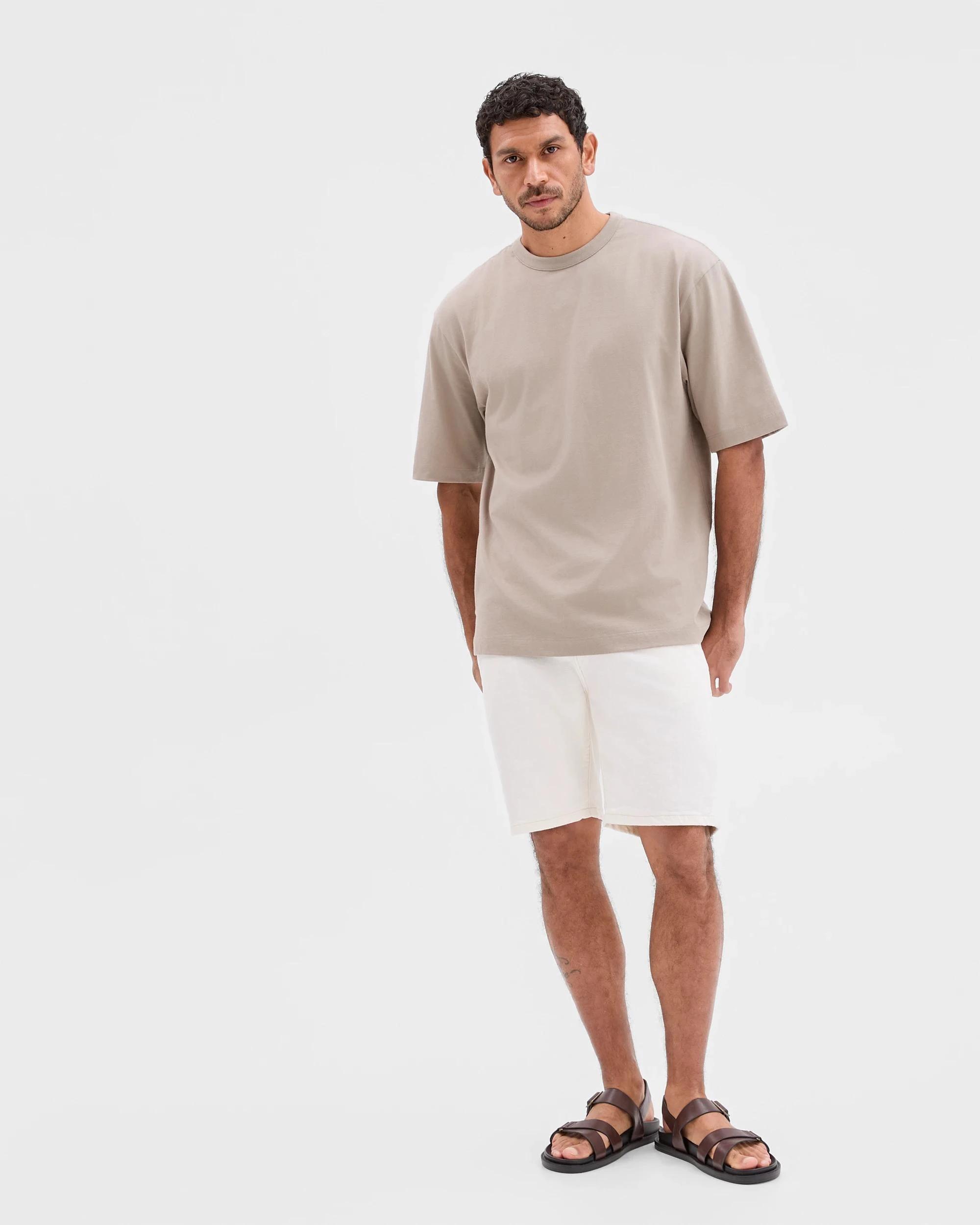 1 Target Australian Cotton Oversized T-Shirt GREY, 1 of 5