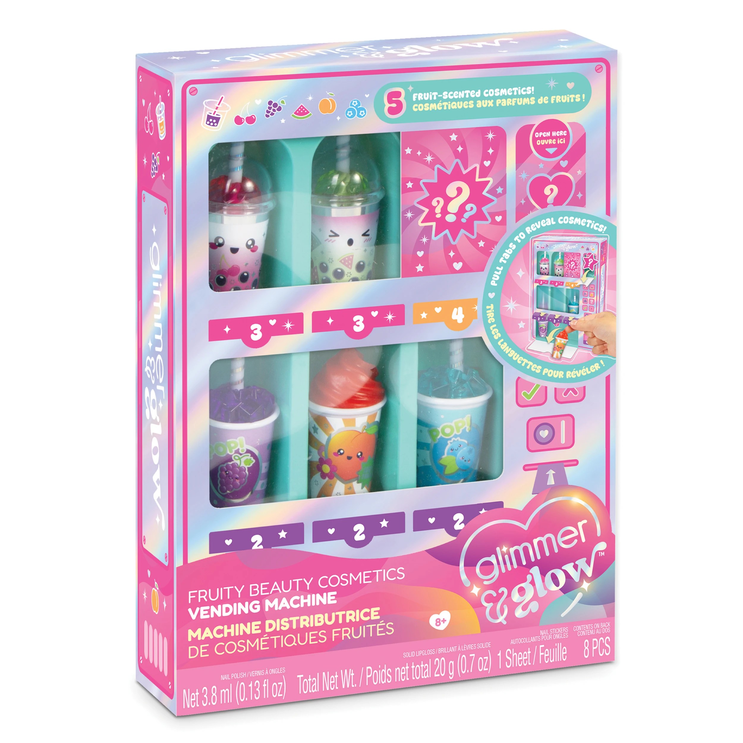 1 Make It Real Fruity Beauty Cosmetics Vending Machine - Multi, 1 of 5