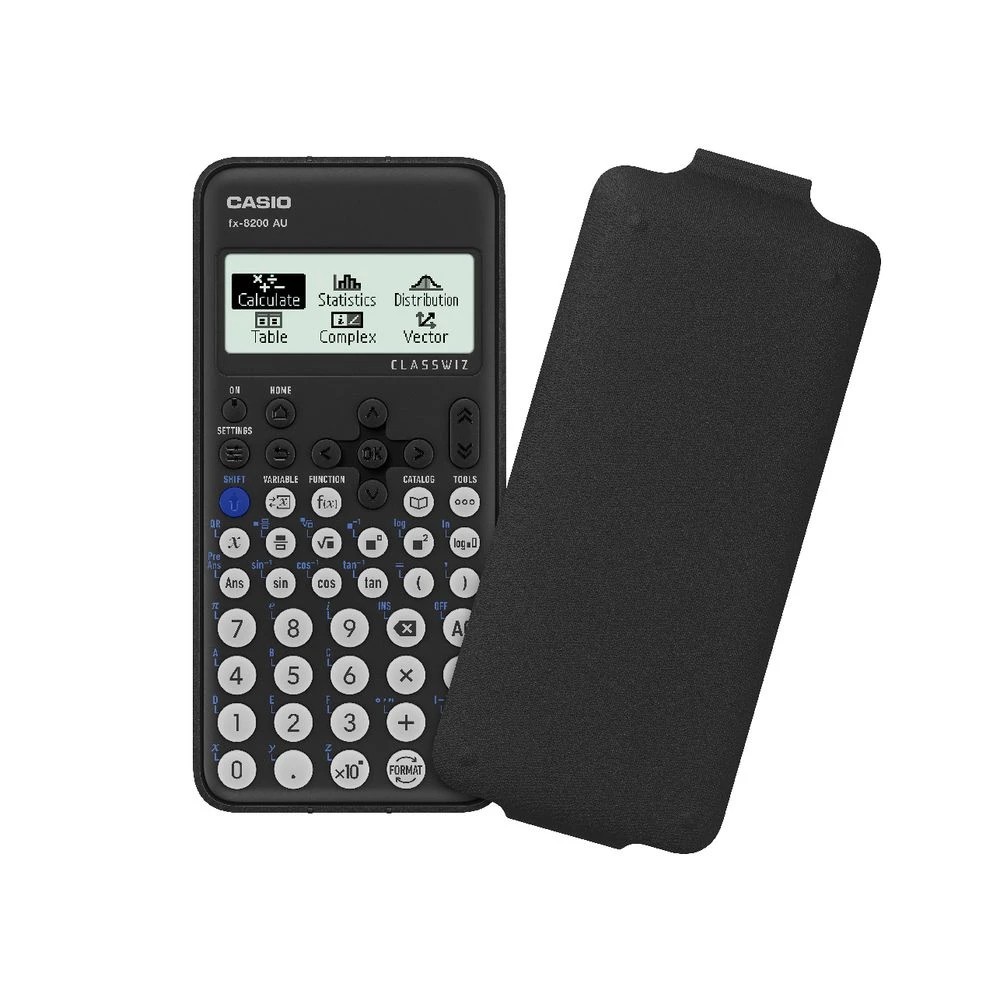 2 Casio fx-8200AU Scientific Calculator Black, 2 of 4