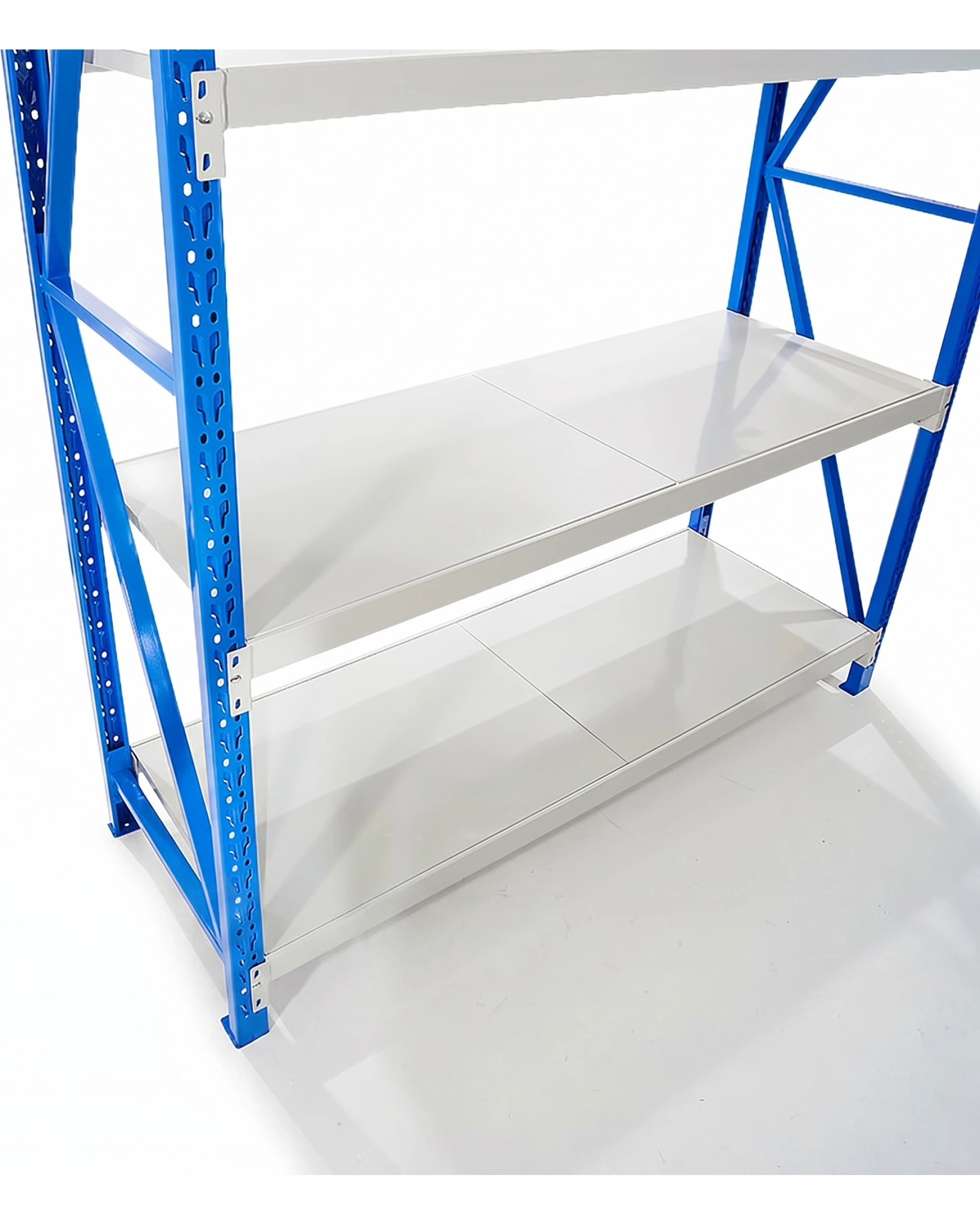 7 Centurion Pro 1 Bay 1.5M Wide Heavy Duty Shelving 800kg - Grey, 7 of 8