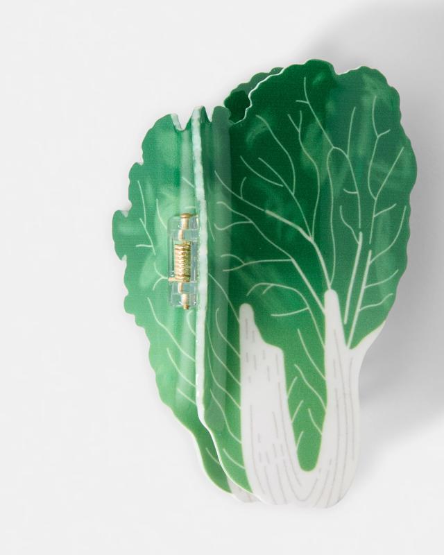 Green Bok Choy Claw Hair 