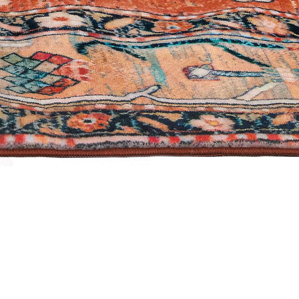 4 Marlow Large Area Rugs Boho Faux Cashmere Carpet Print, 4 of 8