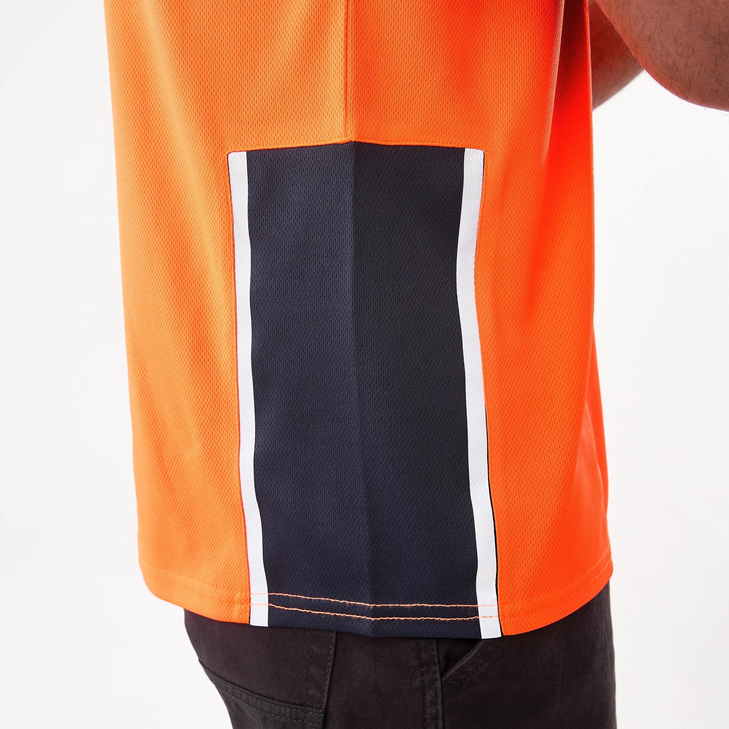 7 Workwear Short Sleeve Cool T-Shirt SAFETY ORANGE, 7 of 7