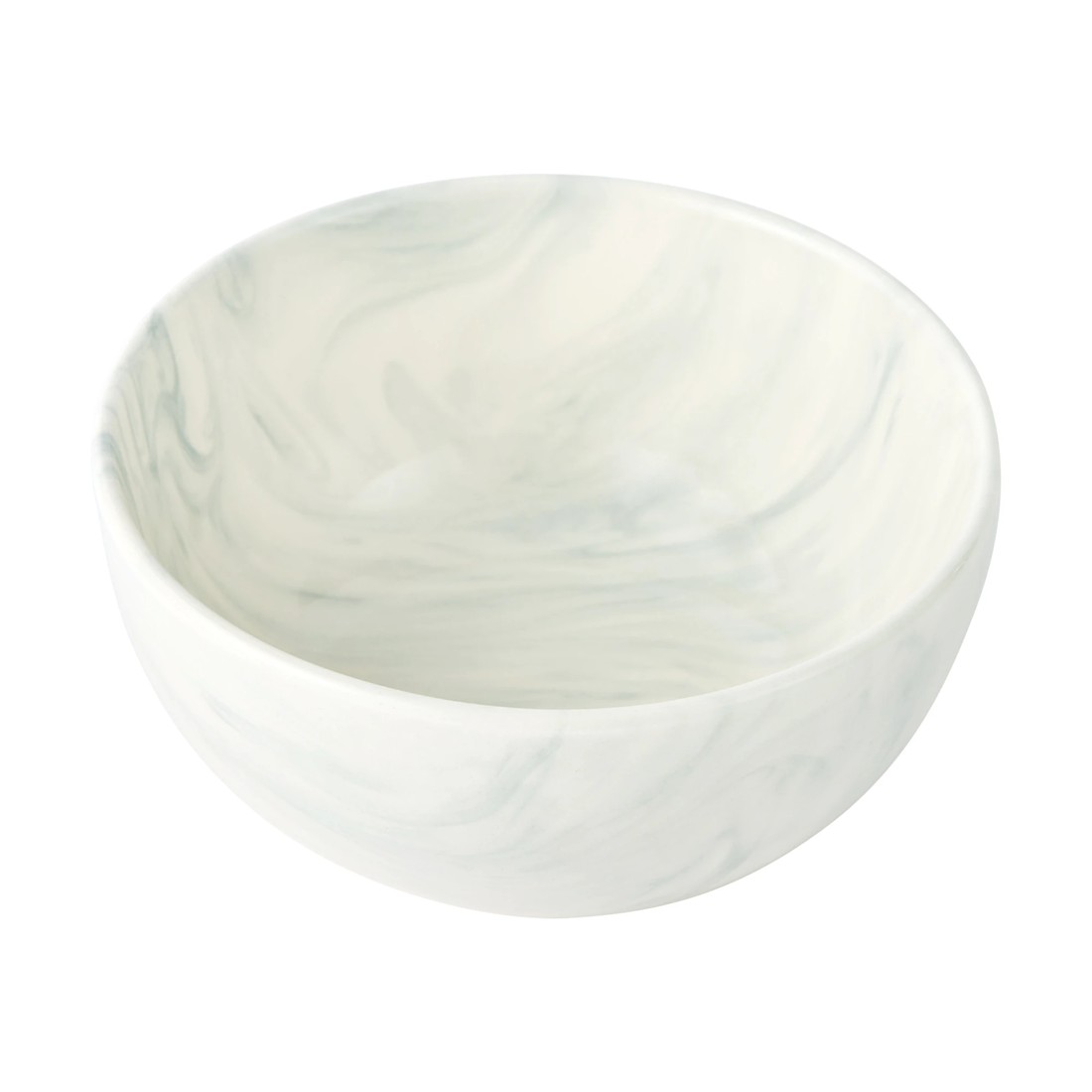 1 Grey Marble Look Small Bowl, 1 of 6