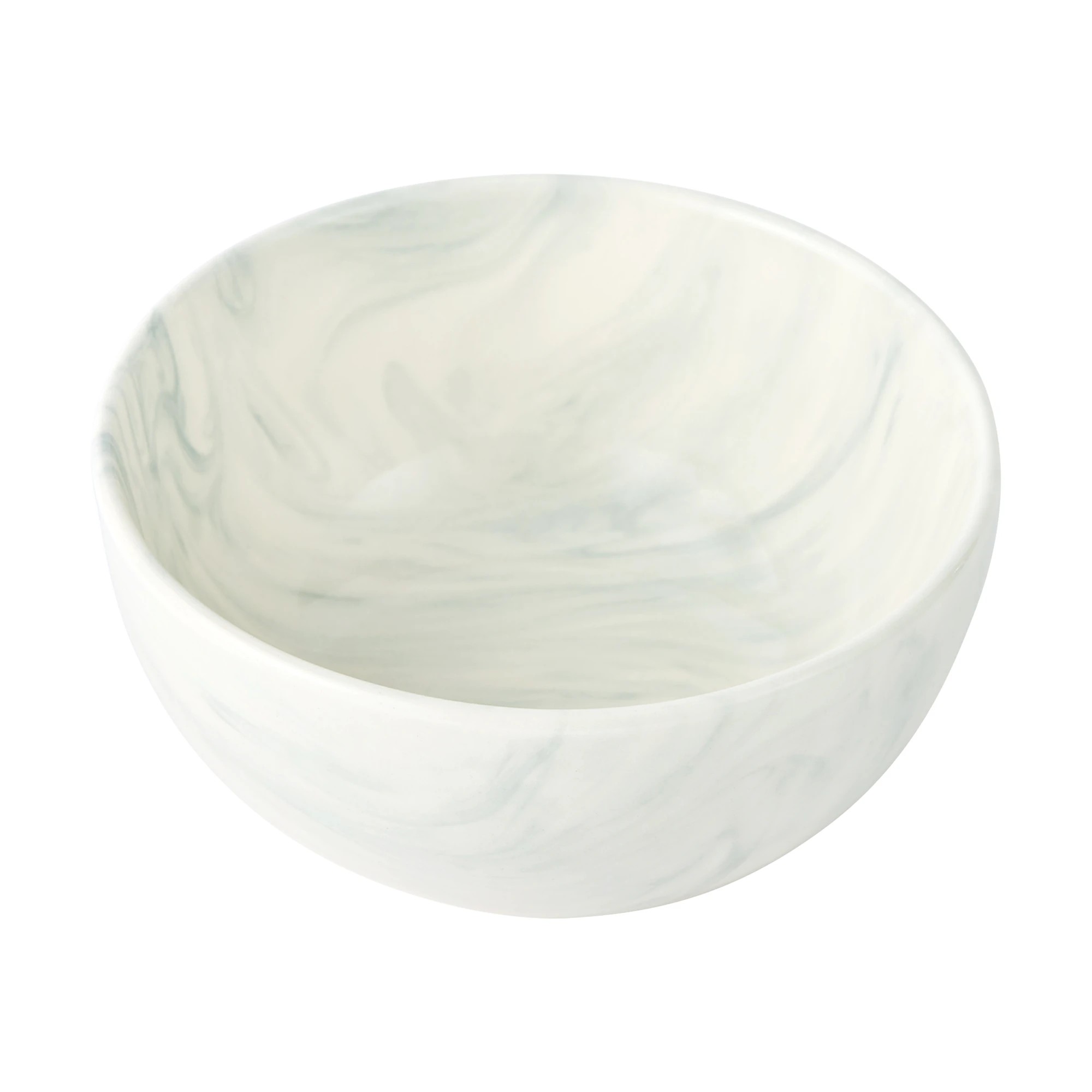 1 Grey Marble Look Small Bowl, 1 of 6