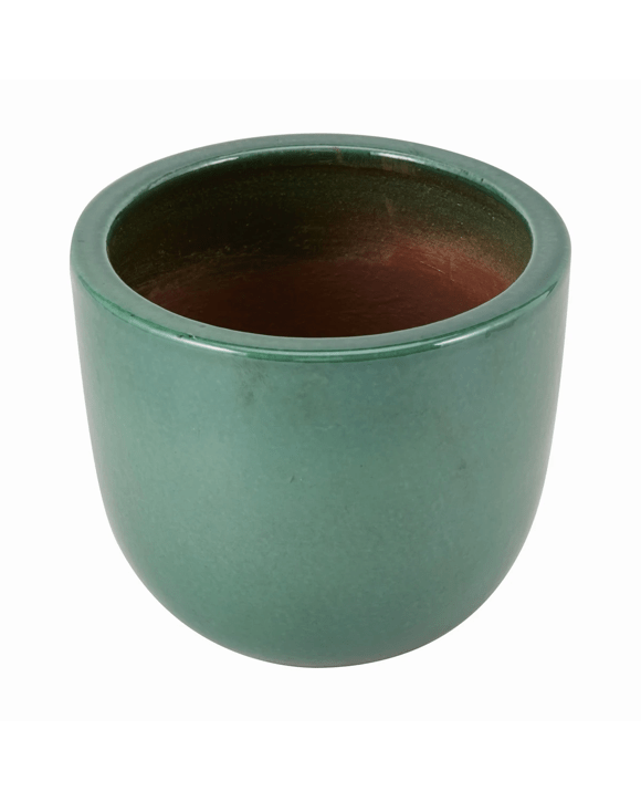 Glazed Green Pot