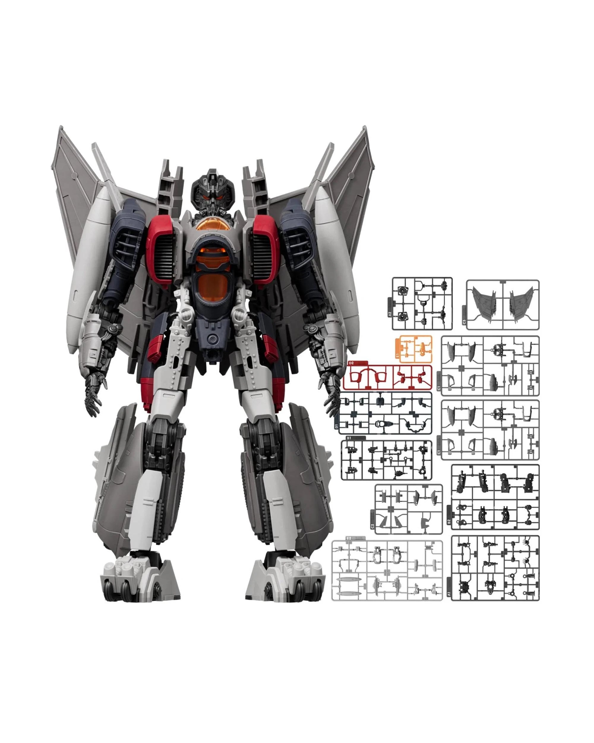 8 Blokees Transformers Bumblebee Classic Class 25 Blitzwing Action Figure Model Kit, 8 of 8