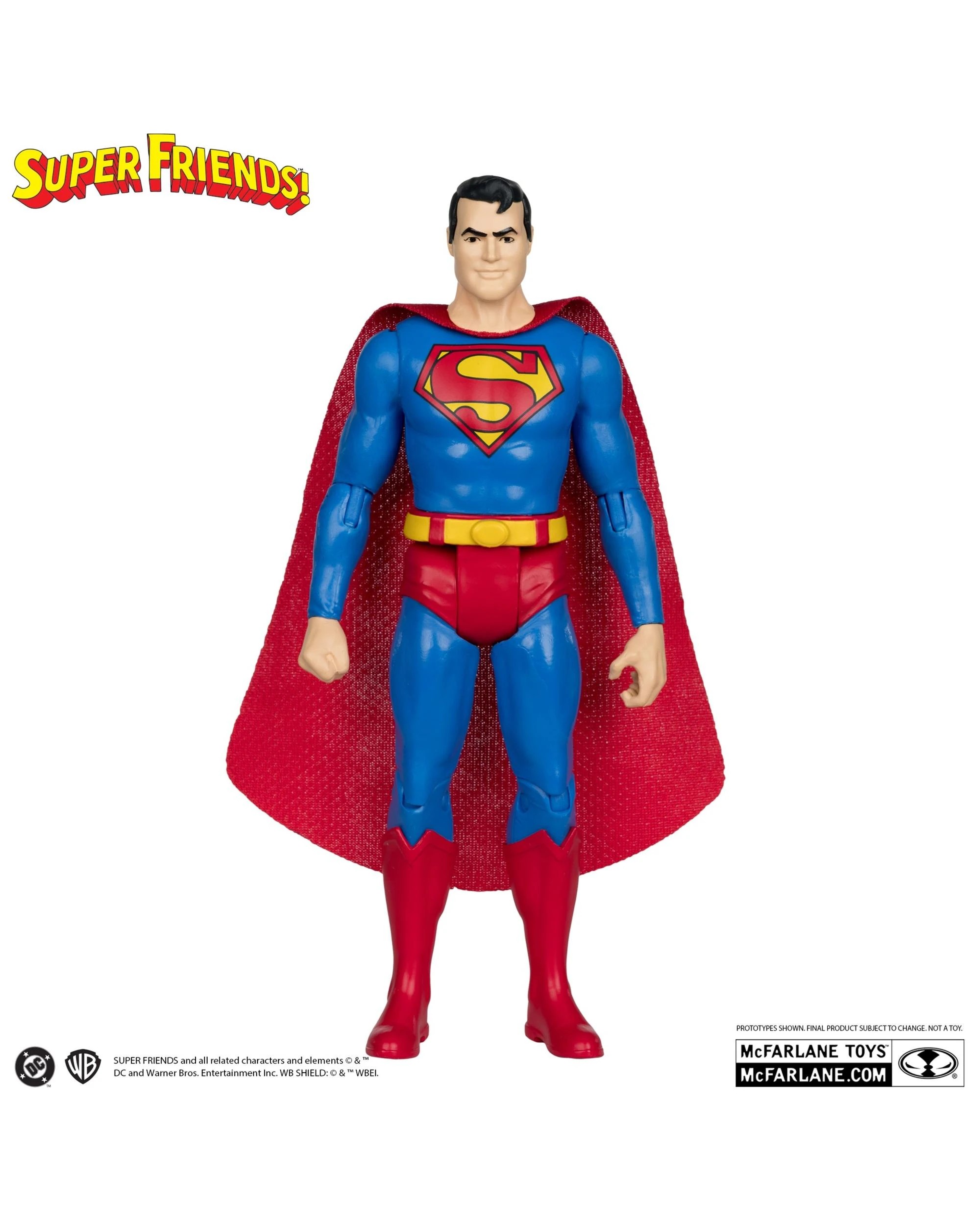 5 DC Comics Retro Super Friends Superman 6 inch Action Figure, 5 of 8