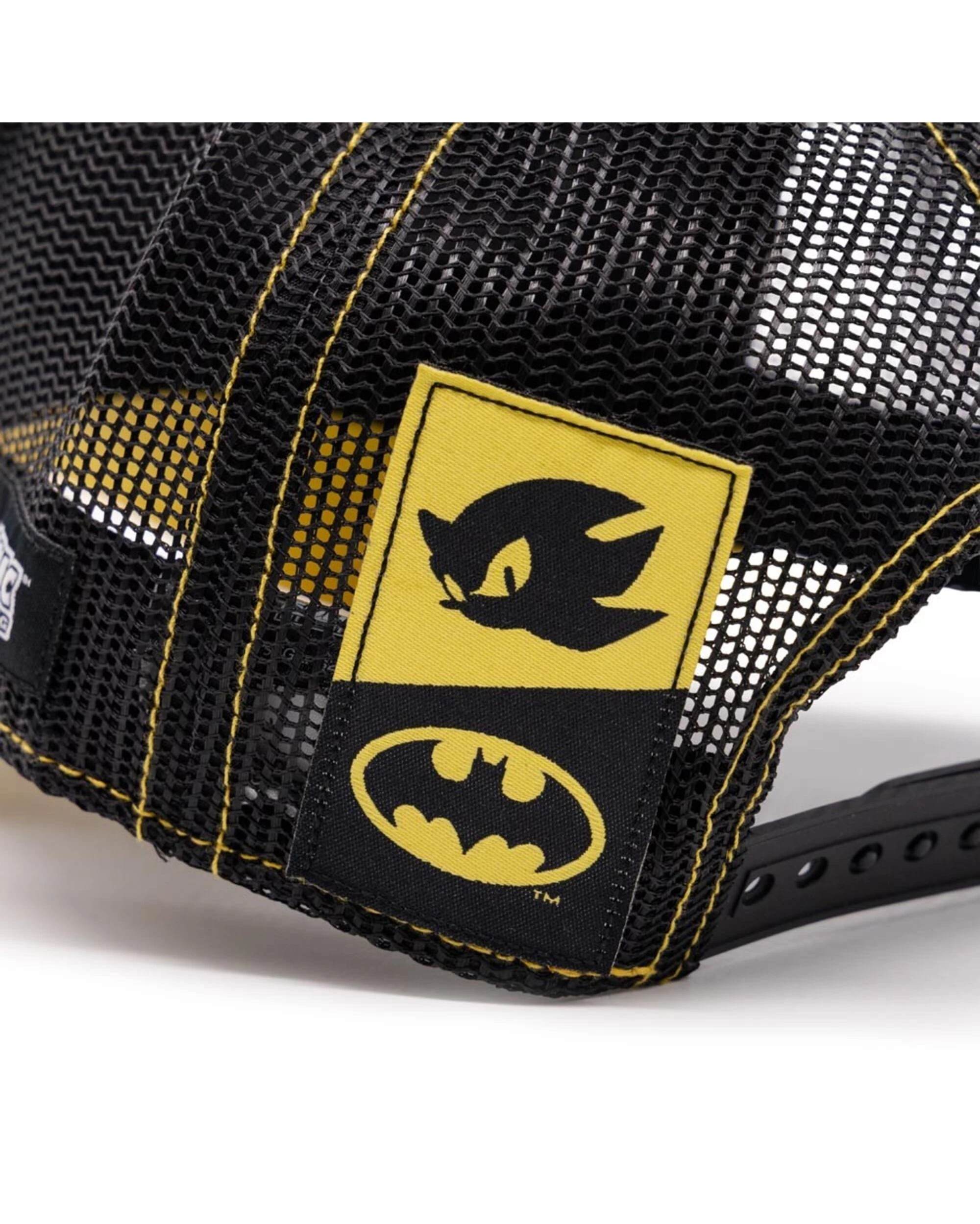 3 DC X Sonic the Hedgehog - Shadow & Batman Trucker Cap - Black, 3 of 4