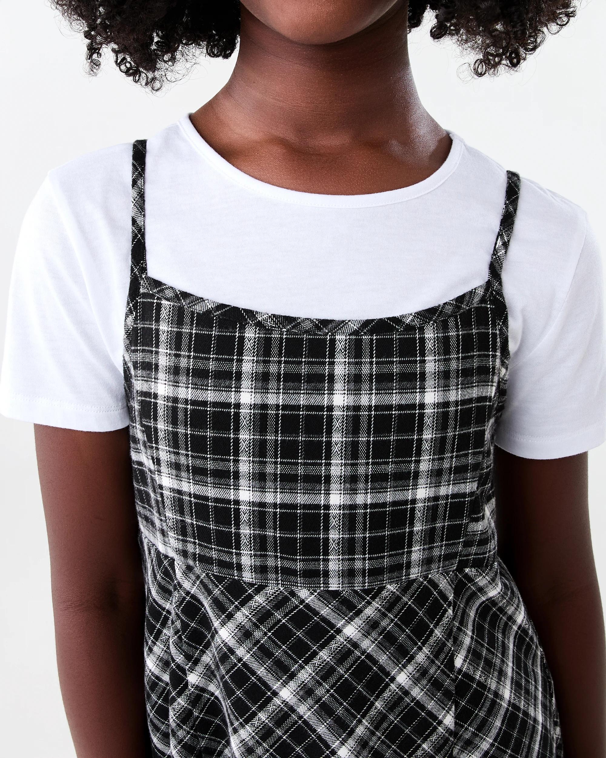 3 Twofer Dress Set Black, 3 of 7