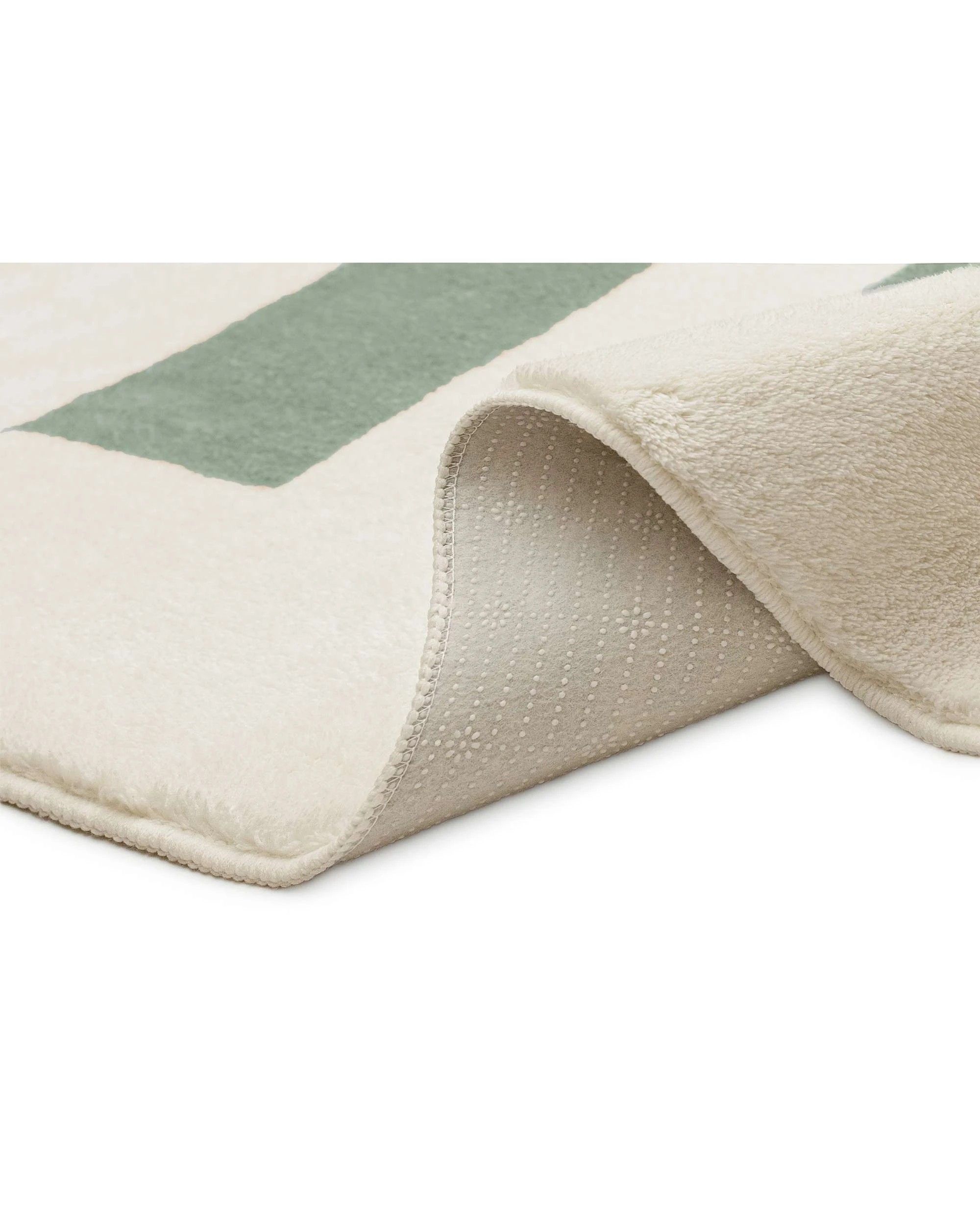 5 Loopsie Kensington Printed Washable Rug-290cm x 200cm - Green, 5 of 9