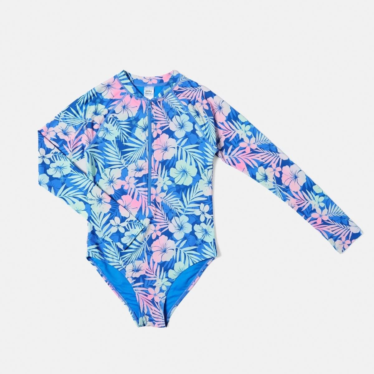 5 Long Sleeve Swimsuit OMBRE TROPICAL LUSH MULTI, 5 of 7