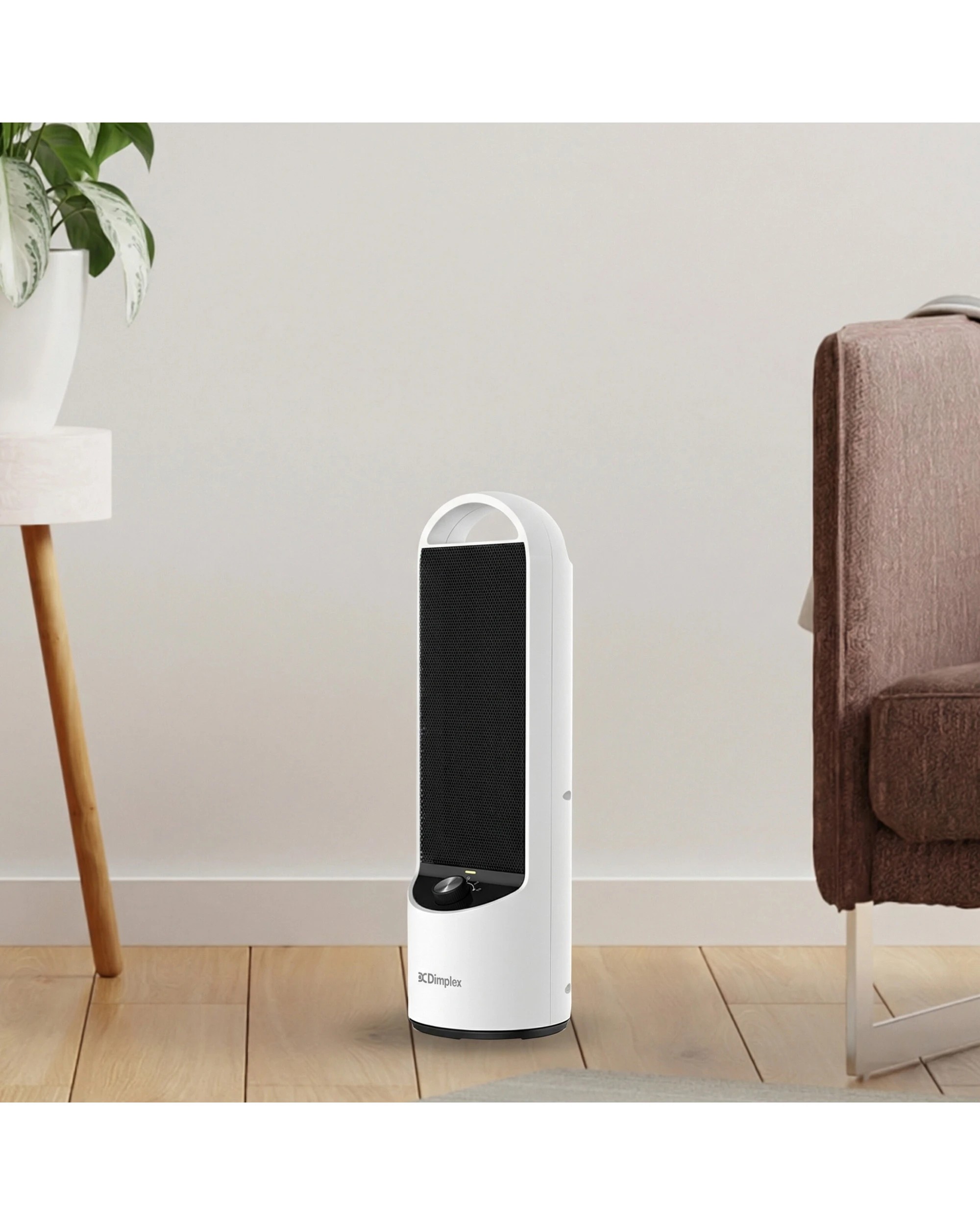 5 Dimplex 2kW Ceramic Heater Brushless DC Motor Oscillation Manual Controls
 - white, 5 of 5