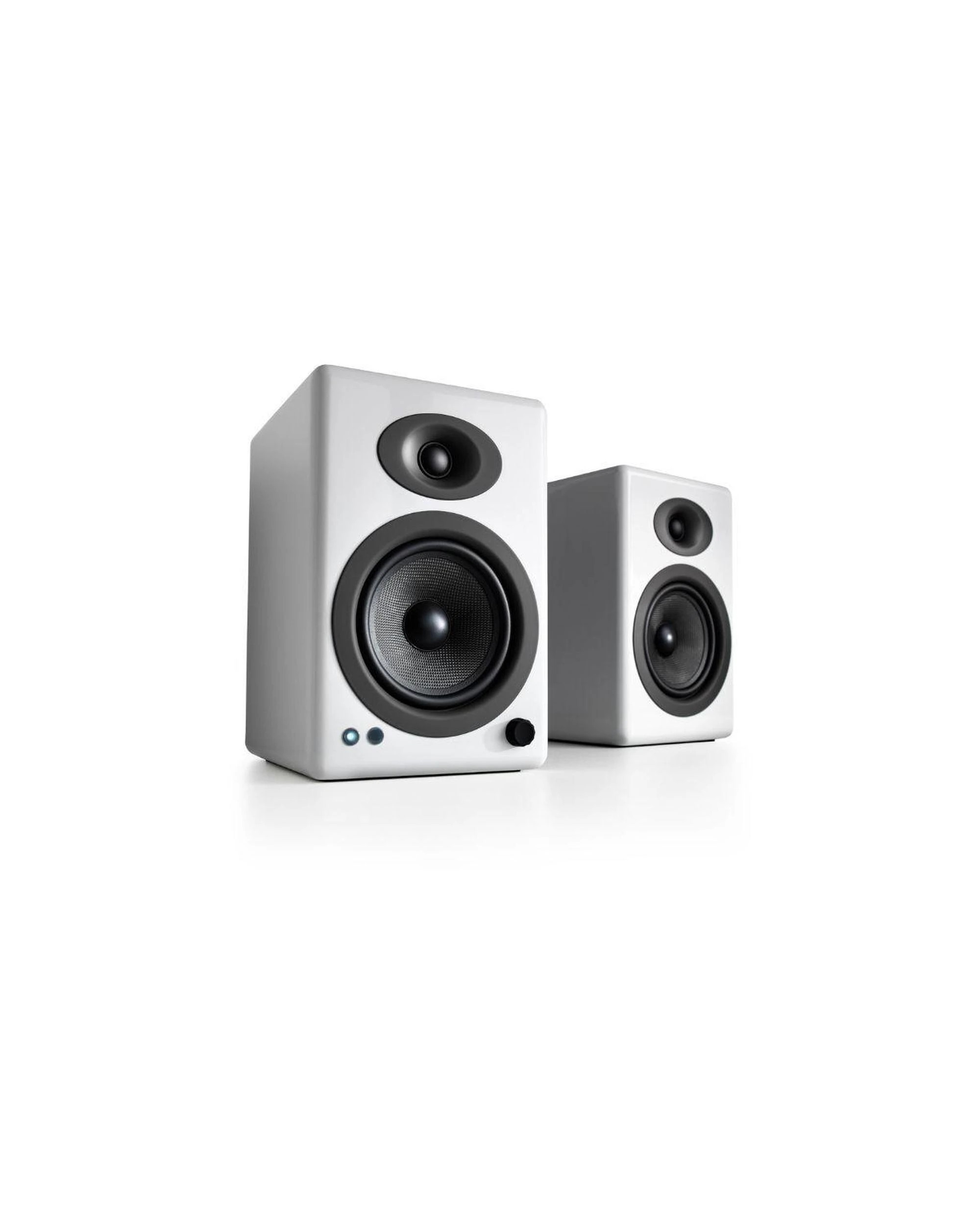 1 Audioengine A5 Wireless Desktop Speaker Gloss White, 1 of 3