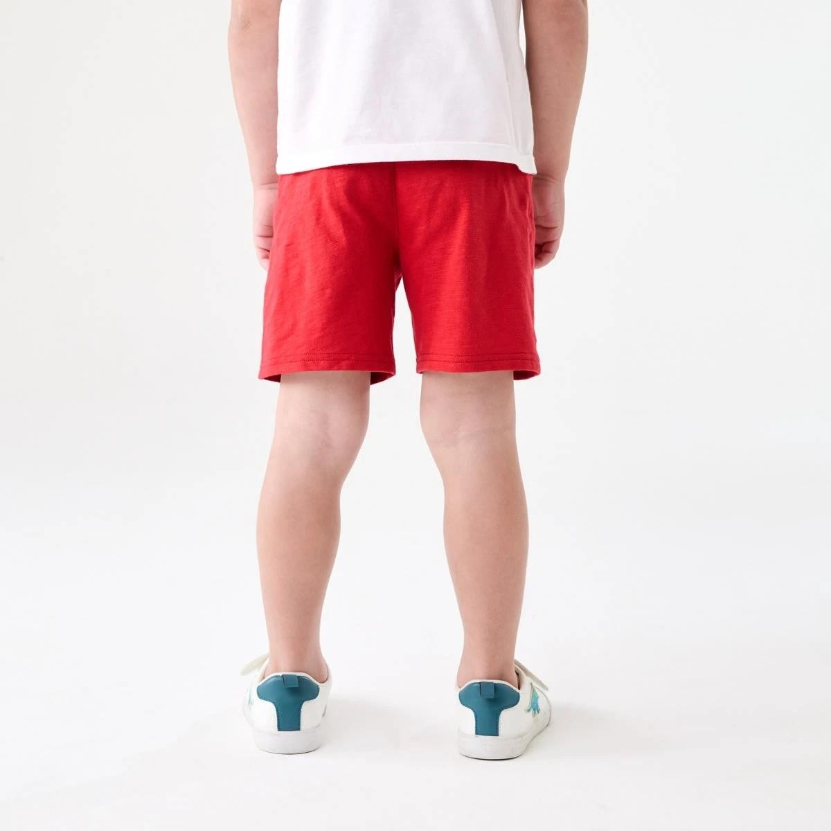2 Cotton Knit Shorts RUBICONDO RED, 2 of 5