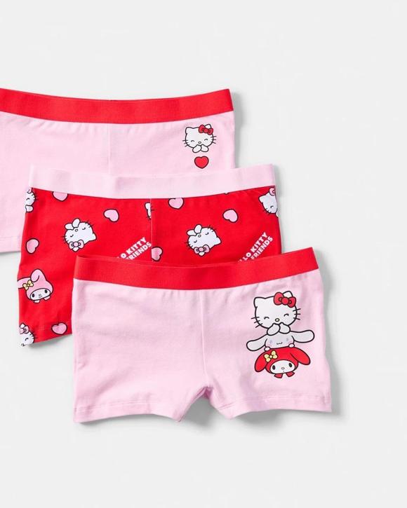 3 Pack Hello Kitty License Shorties