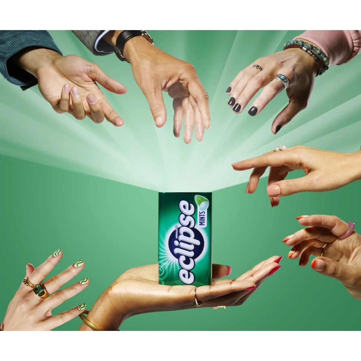 6 Wrigley's Eclipse Spearmint Tin 40g, 6 of 7