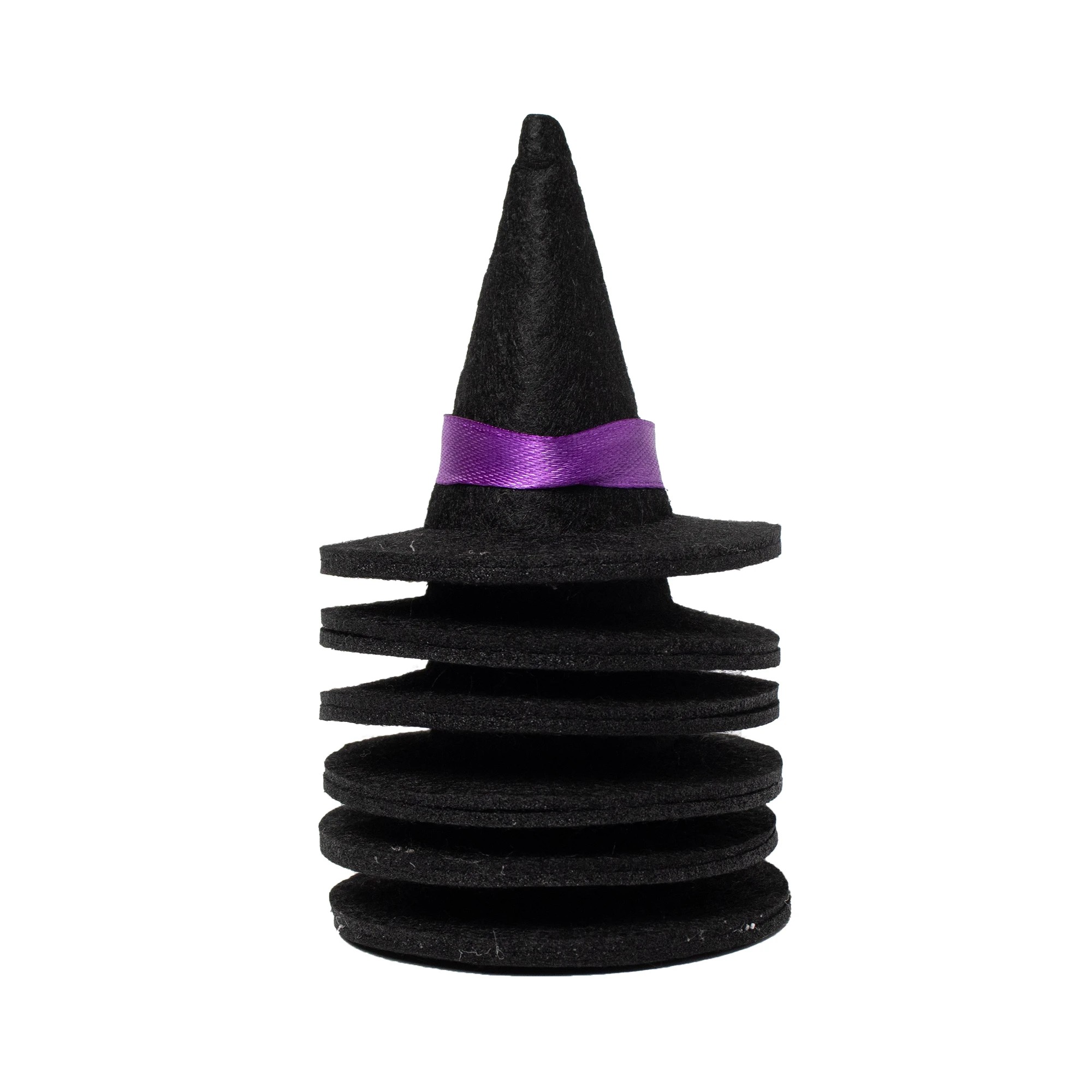 2 6 Pack Halloween Craft Witch Hats, 2 of 4