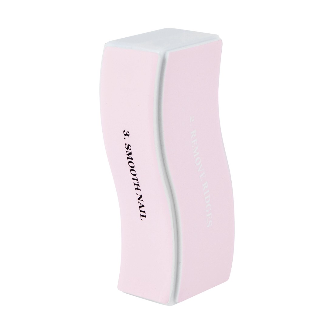 4 OXX Cosmetics Wave Nail Buffer - Pink and White, 4 of 7