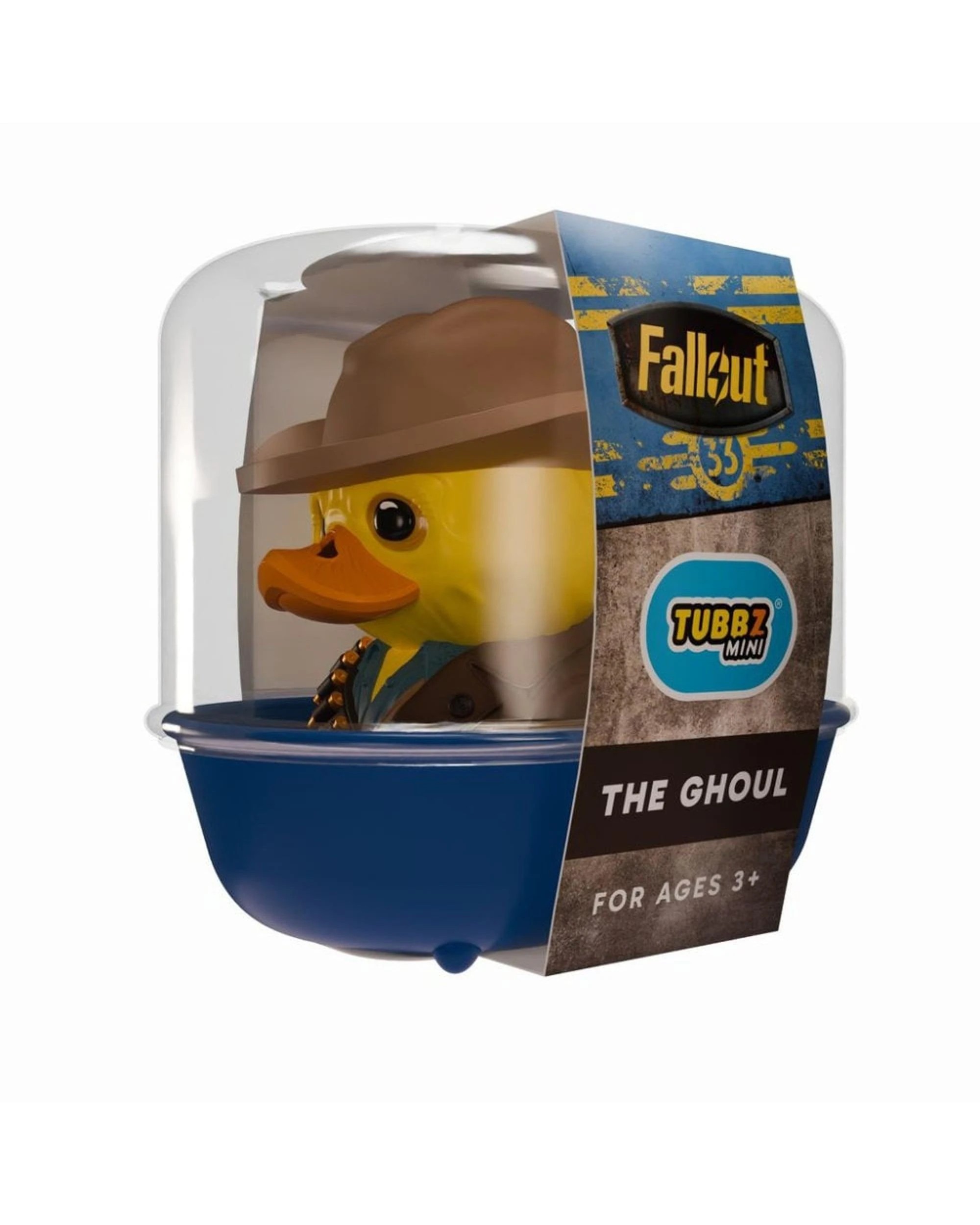 1 Numskull Tubbz Fallout - TV -  The Ghoul Mini Edition Cosplaying Duck Figure, 1 of 5