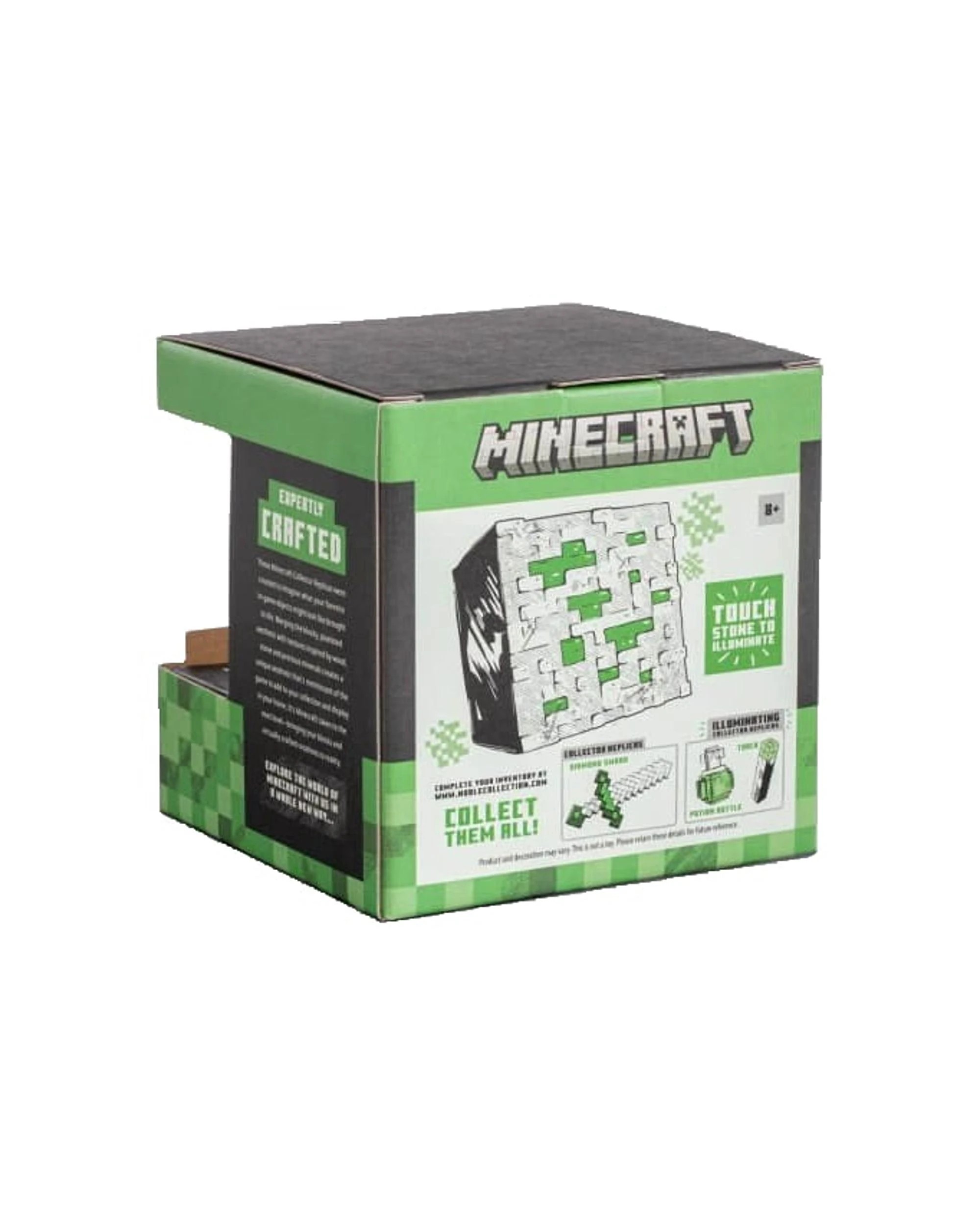 3 Minecraft Illuminating Redstone Ore Light-Up Collector Replica, 3 of 3