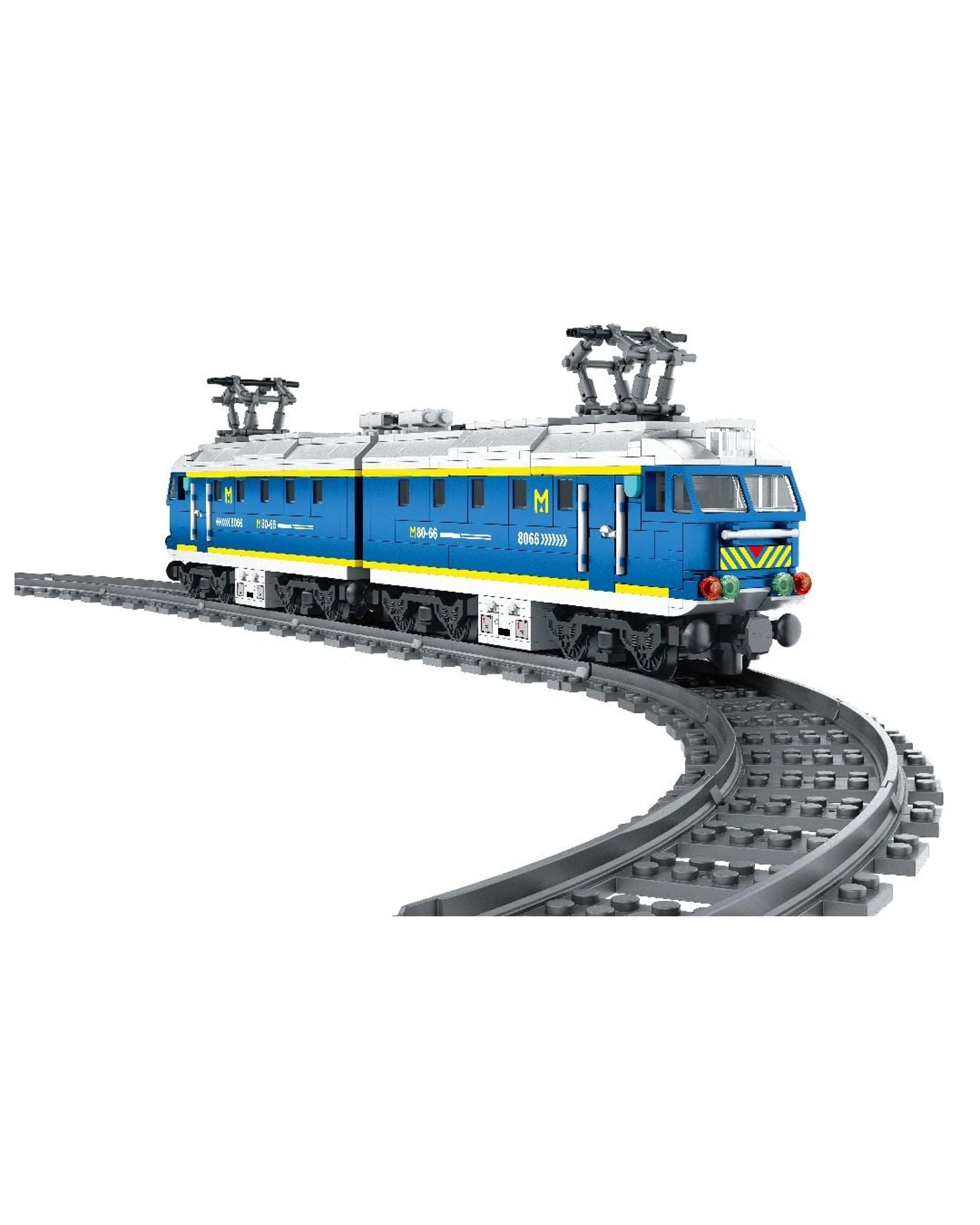 4 iM.Master Mechanical Master Electric Locomotive Blue 623 Piece Model Kit - 8066 - Blue, 4 of 6