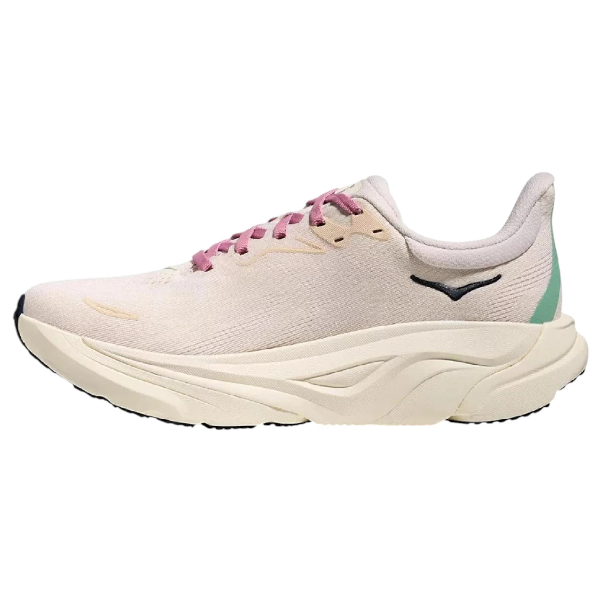 5 Hoka Womens Arahi 8 Athletic Running Shoes ROSE CREAM, 5 of 7