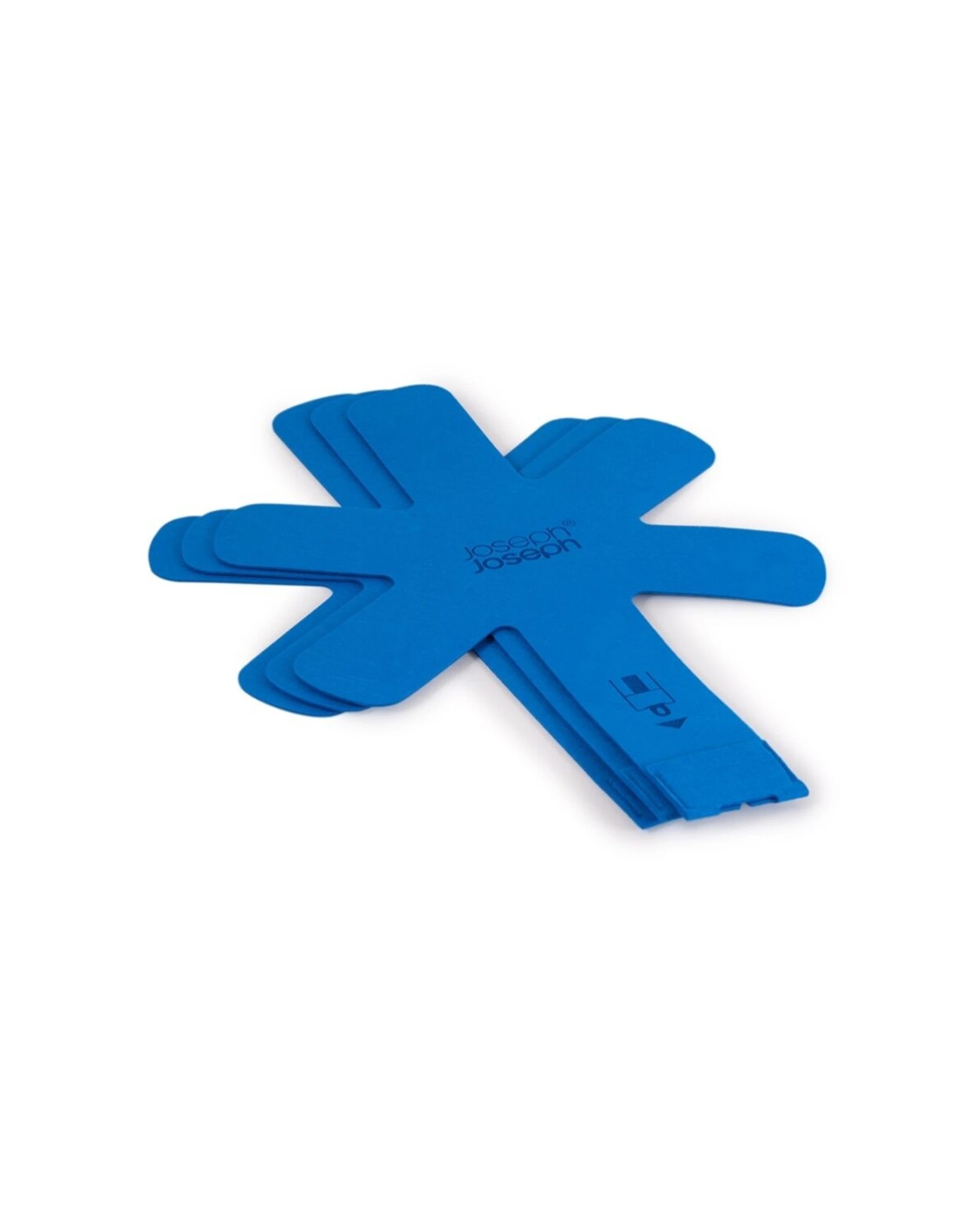 2 Joseph Joseph 3pc Space Flexible Felt Pan Protector Set Protects Pans - Blue, 2 of 7