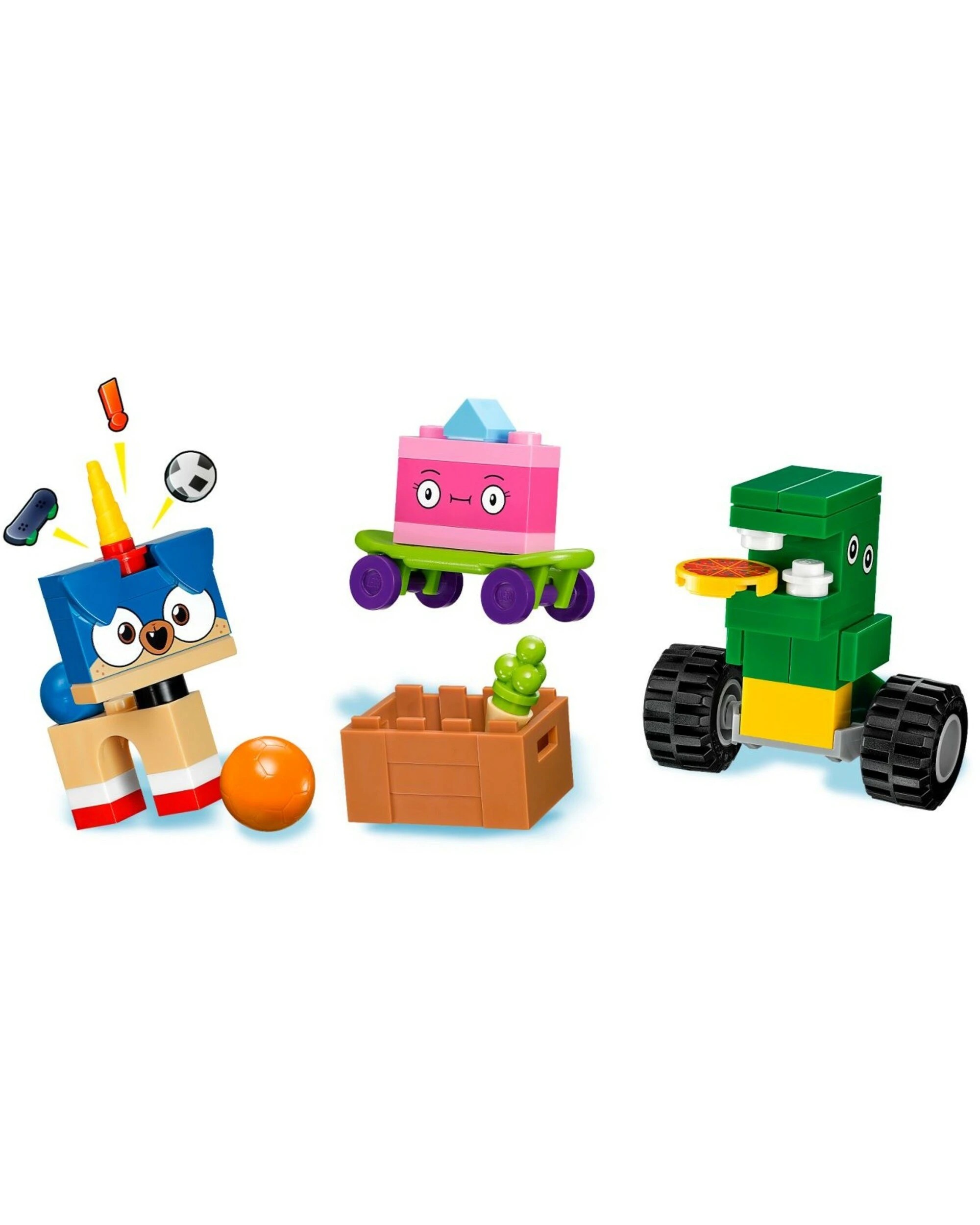 3 LEGO 41452 Prince Puppycorn Trike Building Set with Dino Dude, 3 of 4