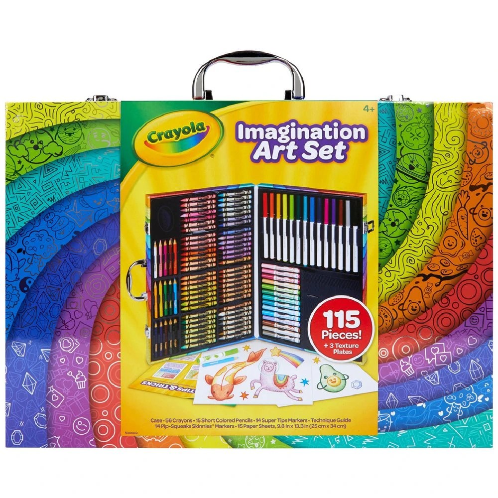 1 Crayola Imagination Art Case Set 115 Piece, 1 of 5