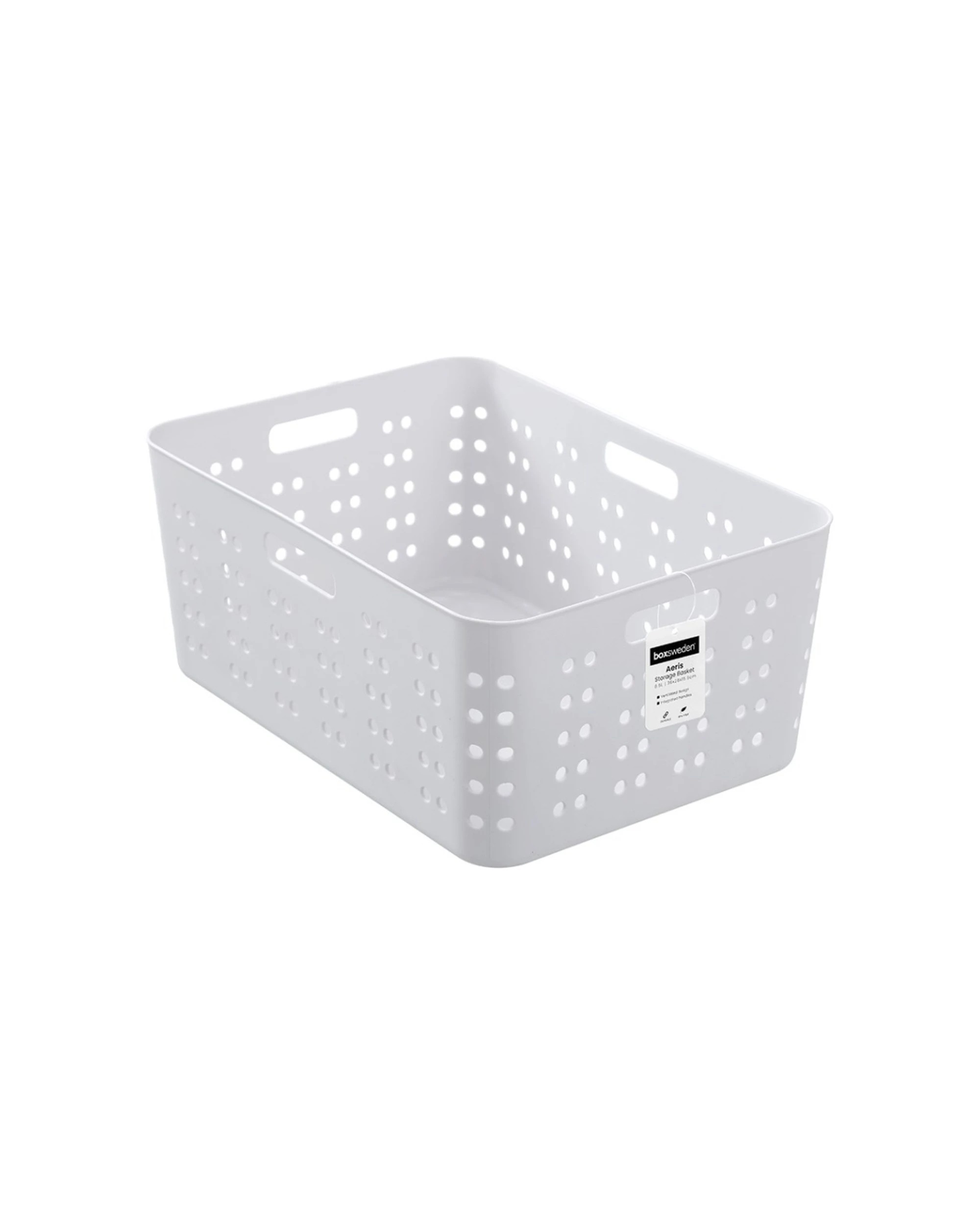 7 Boxsweden 6PK Aeris Basket Home Organiser Storage Container 8.5L - Assorted, 7 of 7