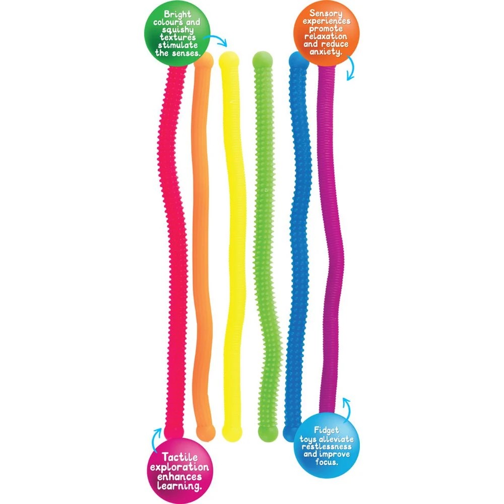 2 Sensory Rainbow Strings 6 Pack, 2 of 6