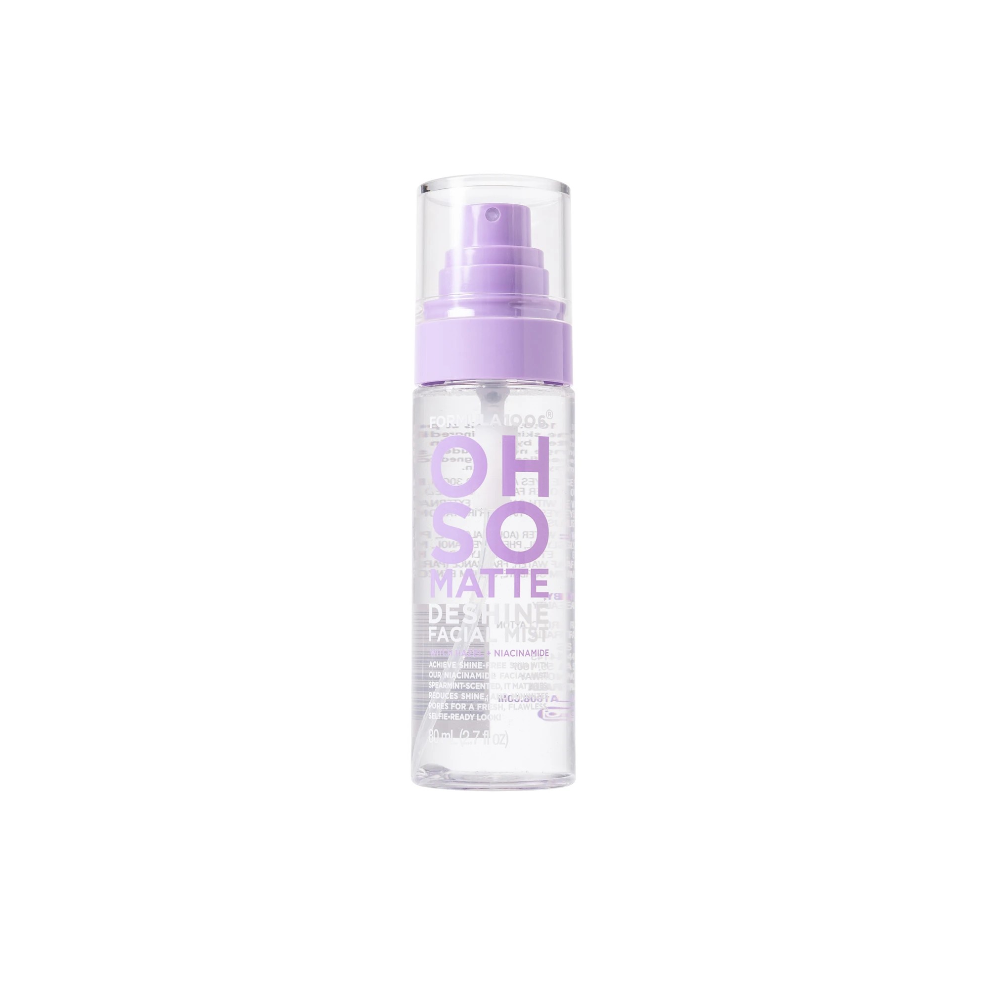 1 Formula 10.0.6 Oh So Matte Deshine Facial Mist 80ml - Witch Hazel and Niacinamide, 1 of 2