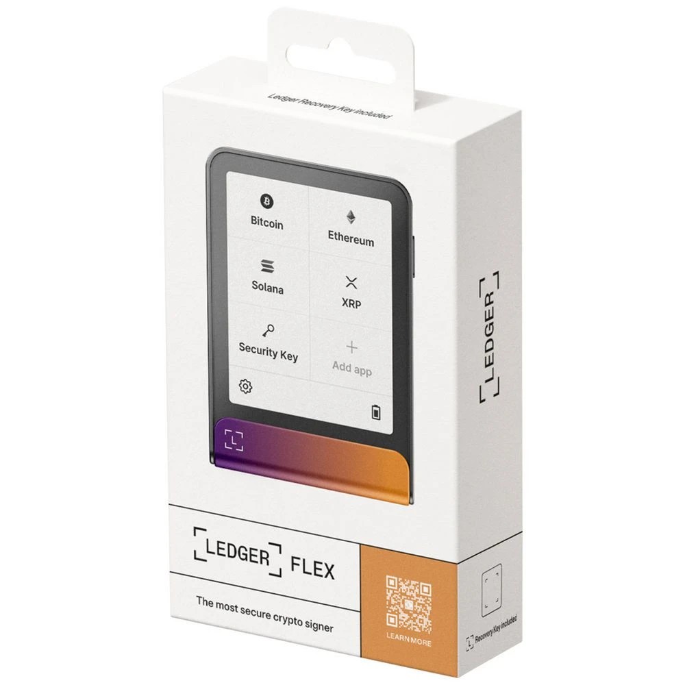 9 Ledger Flex Crypto Wallet with Recovery Key Ferro Fuchsia, 9 of 10