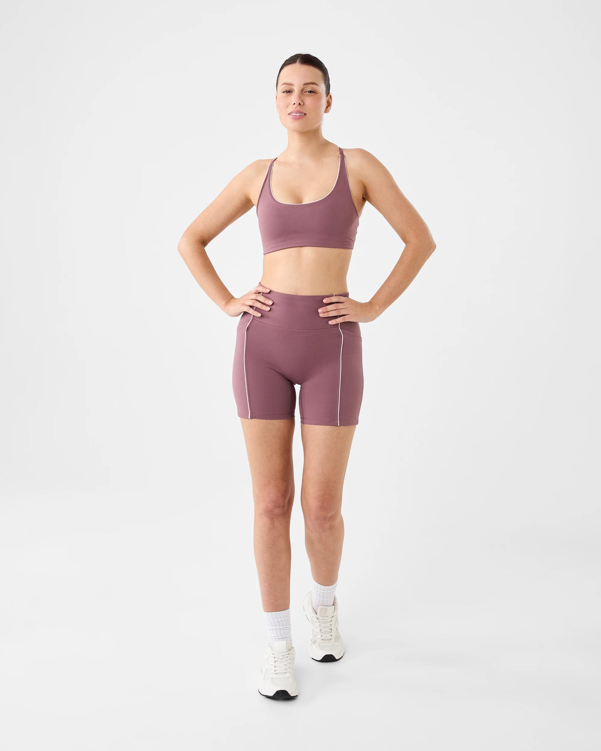 7 Active Womens Cloudform Bike Shorts Rosey Muve, 7 of 7