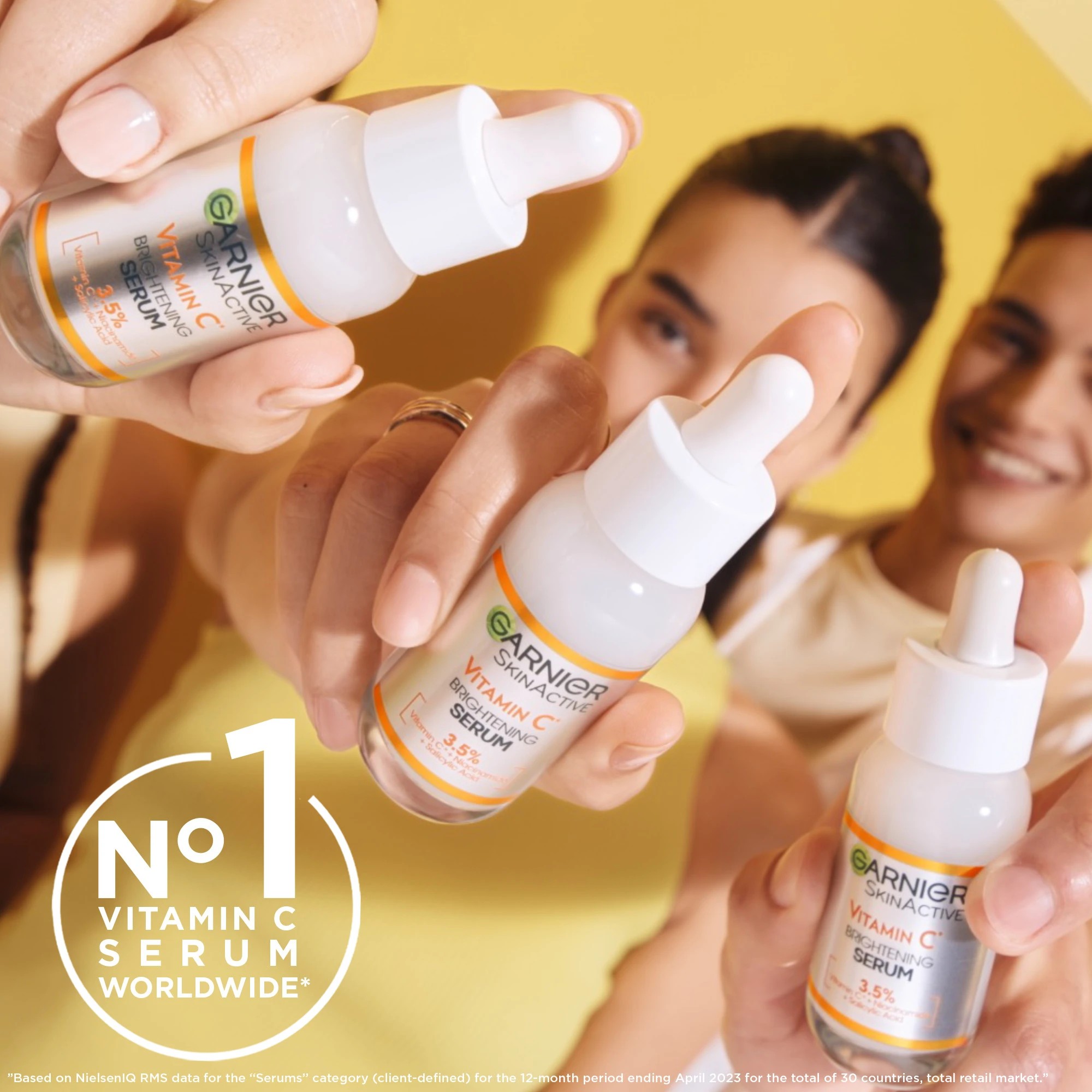 3 New Garnier SkinActive Brightening Serum 30ml - 3.5% Vitamin C, Niacinamide & Salicylic Acid, 3 of 10