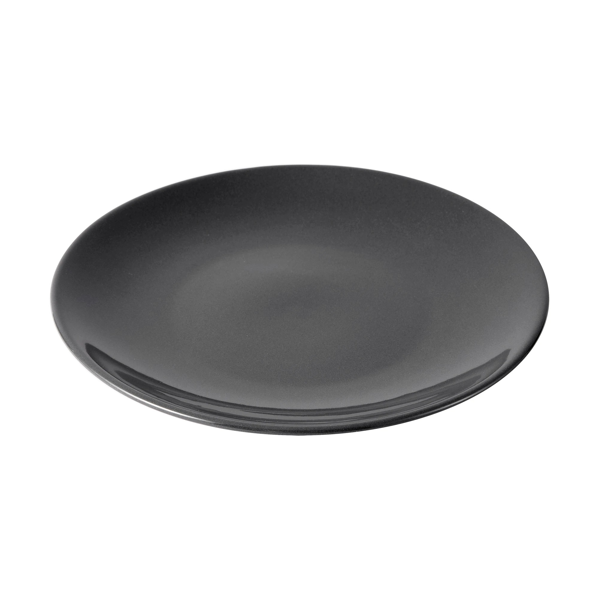 1 Charcoal Dinner Plate, 1 of 5