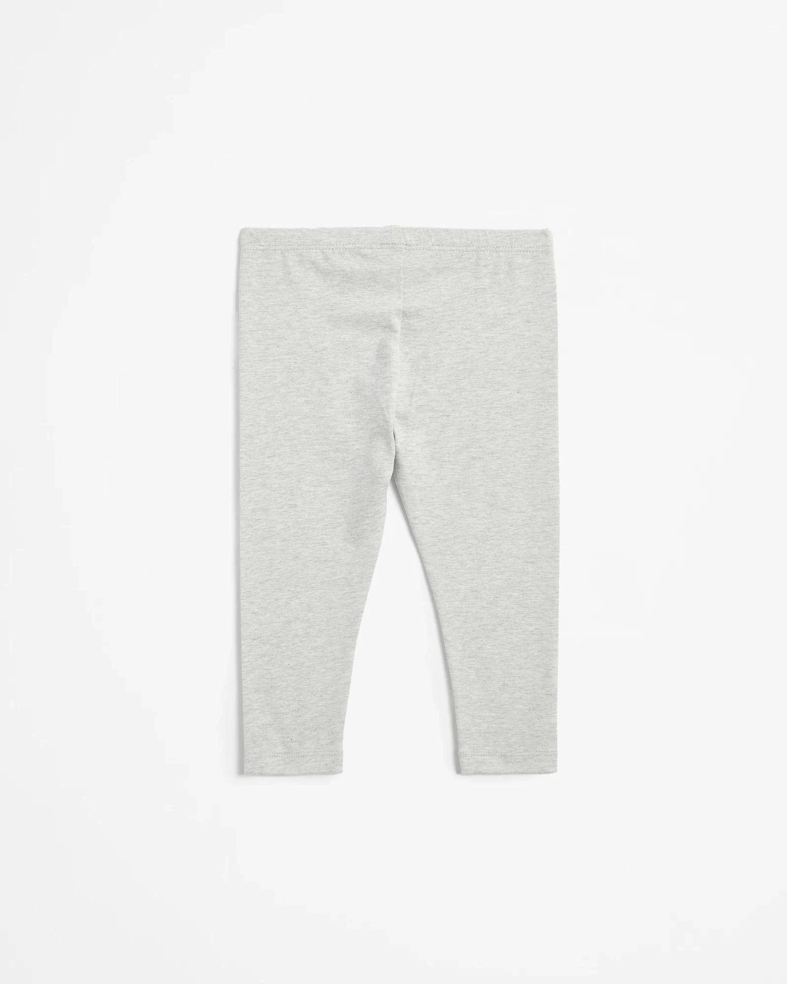 3 Target Baby Organic Cotton Leggings GREY MARLE, 3 of 3