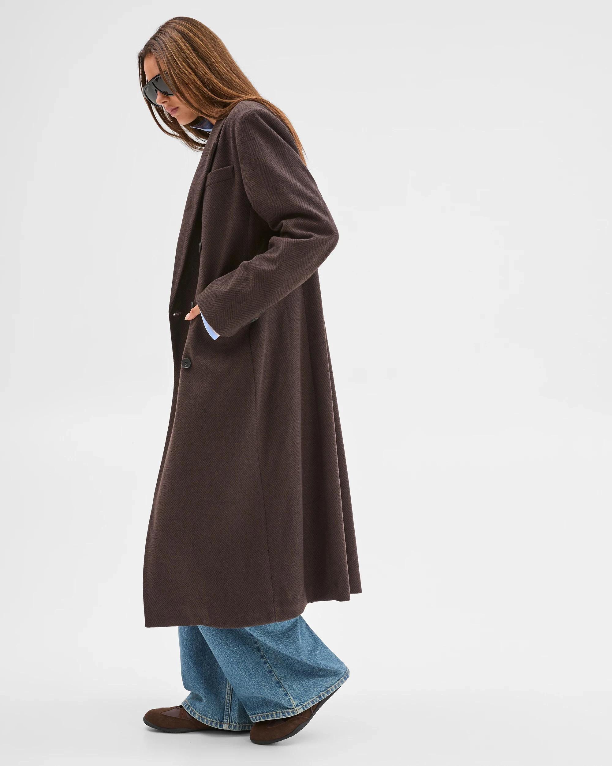 3 Lily Loves Winter Coat HERRINGBONE, 3 of 7