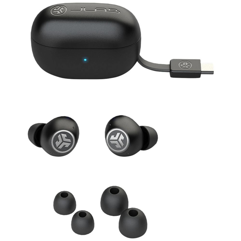 3 JLab Go Pop ANC True Wireless Earbuds Black, 3 of 6