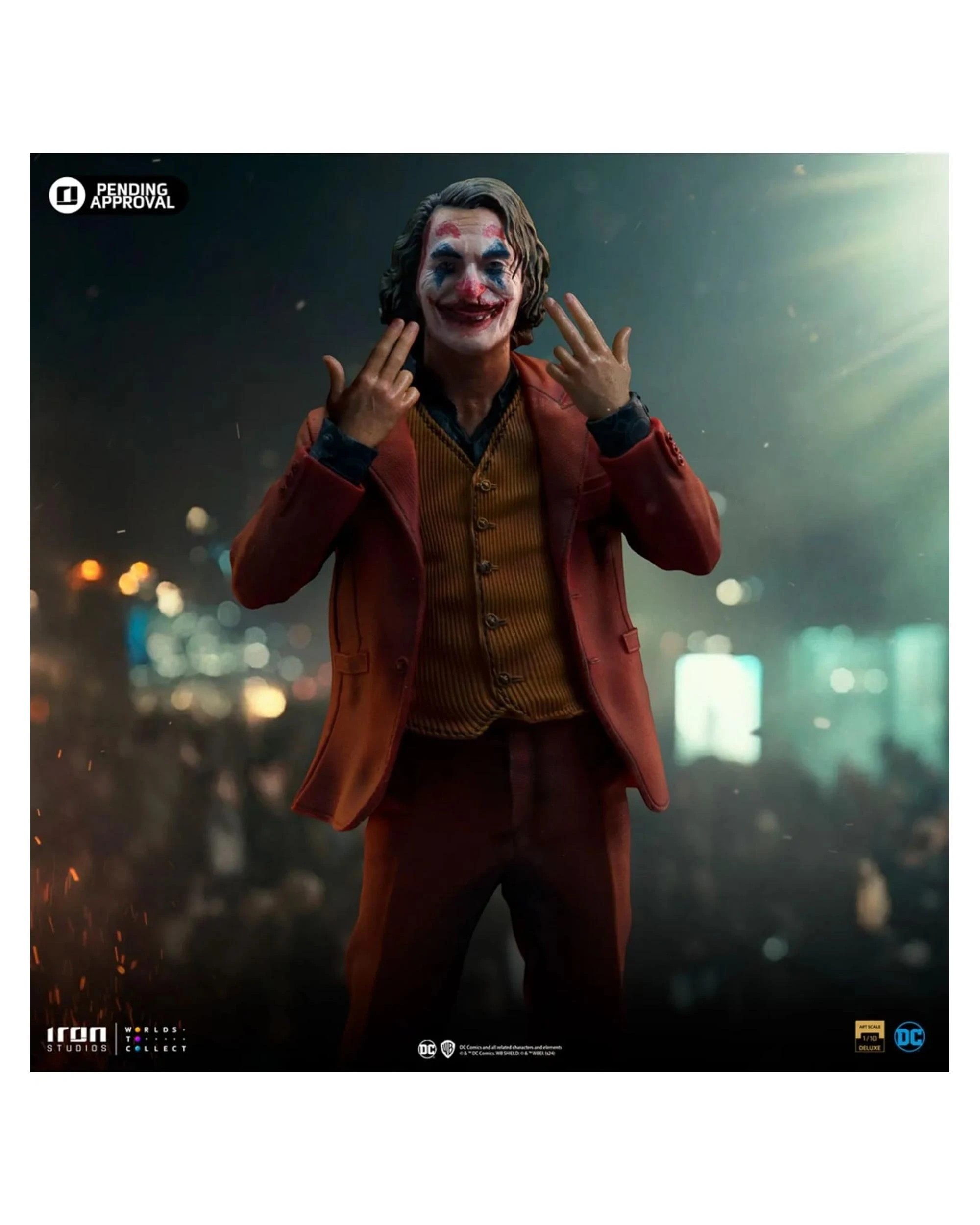2 Joker Folie A Duex Joker - Arthur Fleck -  Deluxe 1:10 Statue, 2 of 6