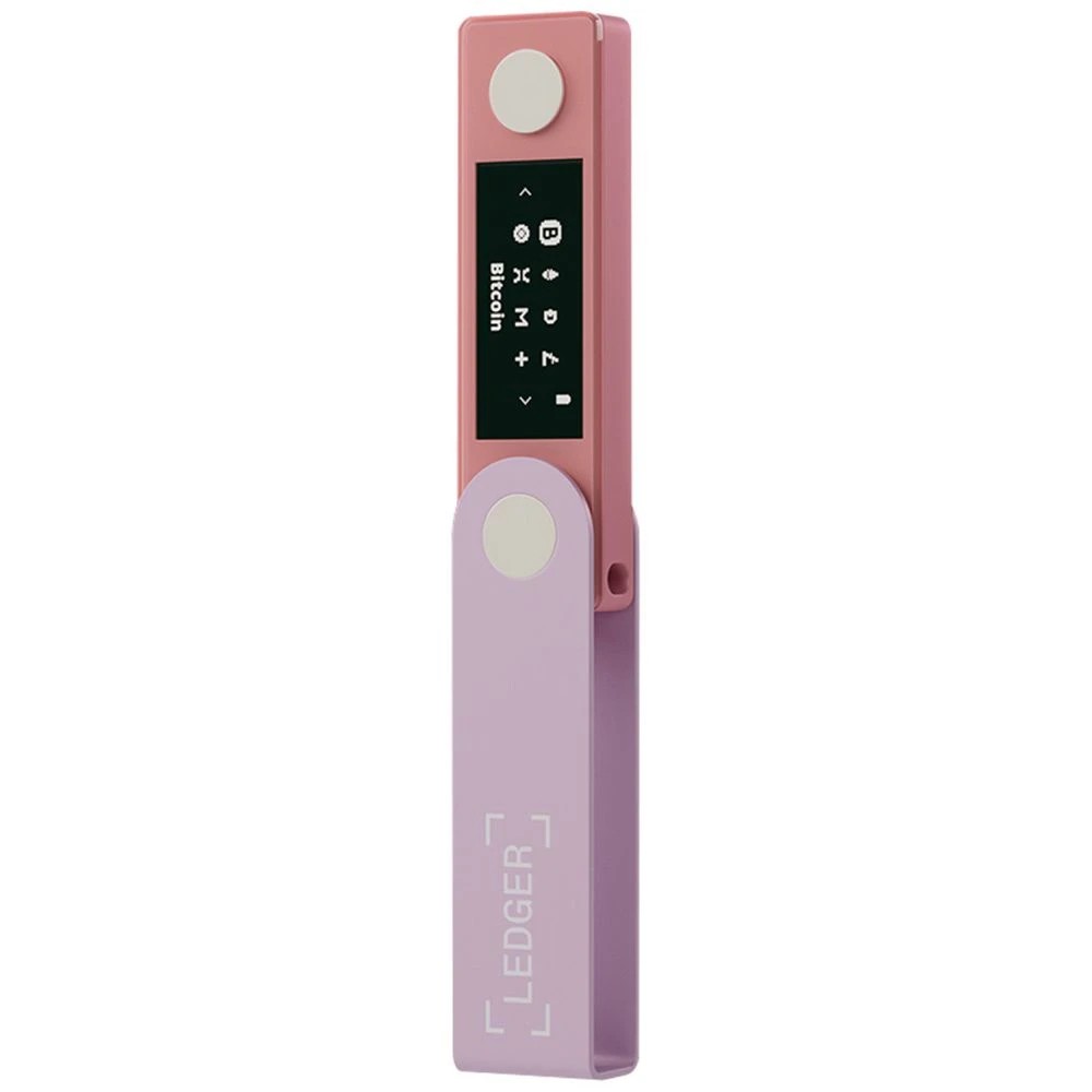4 Ledger Nano X Crypto Wallet Pastel Pink, 4 of 5