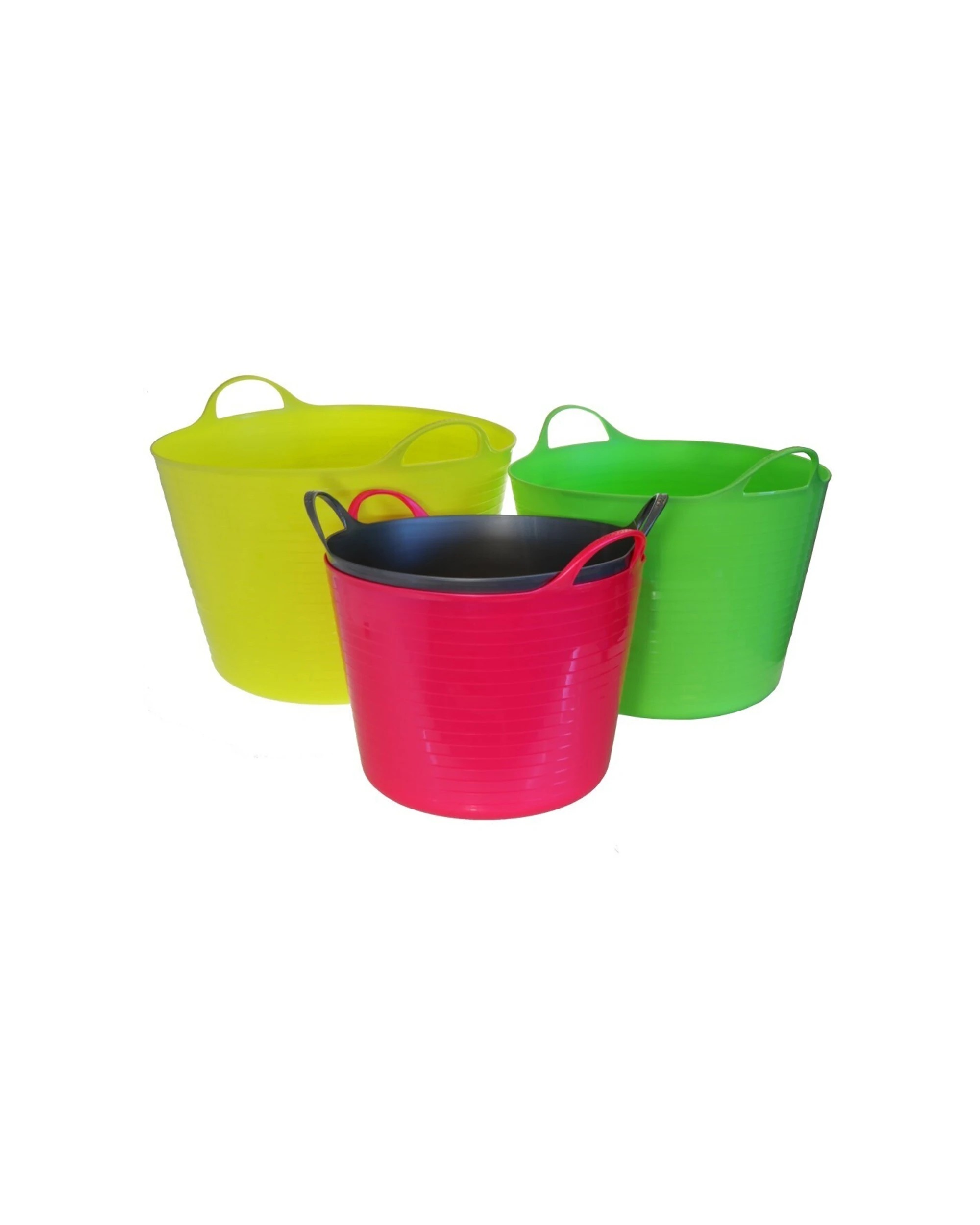 5 Boxsweden Flexible Tub 2PK 60L Plastic Storage Box Flexible Handle Design - Assorted, 5 of 5