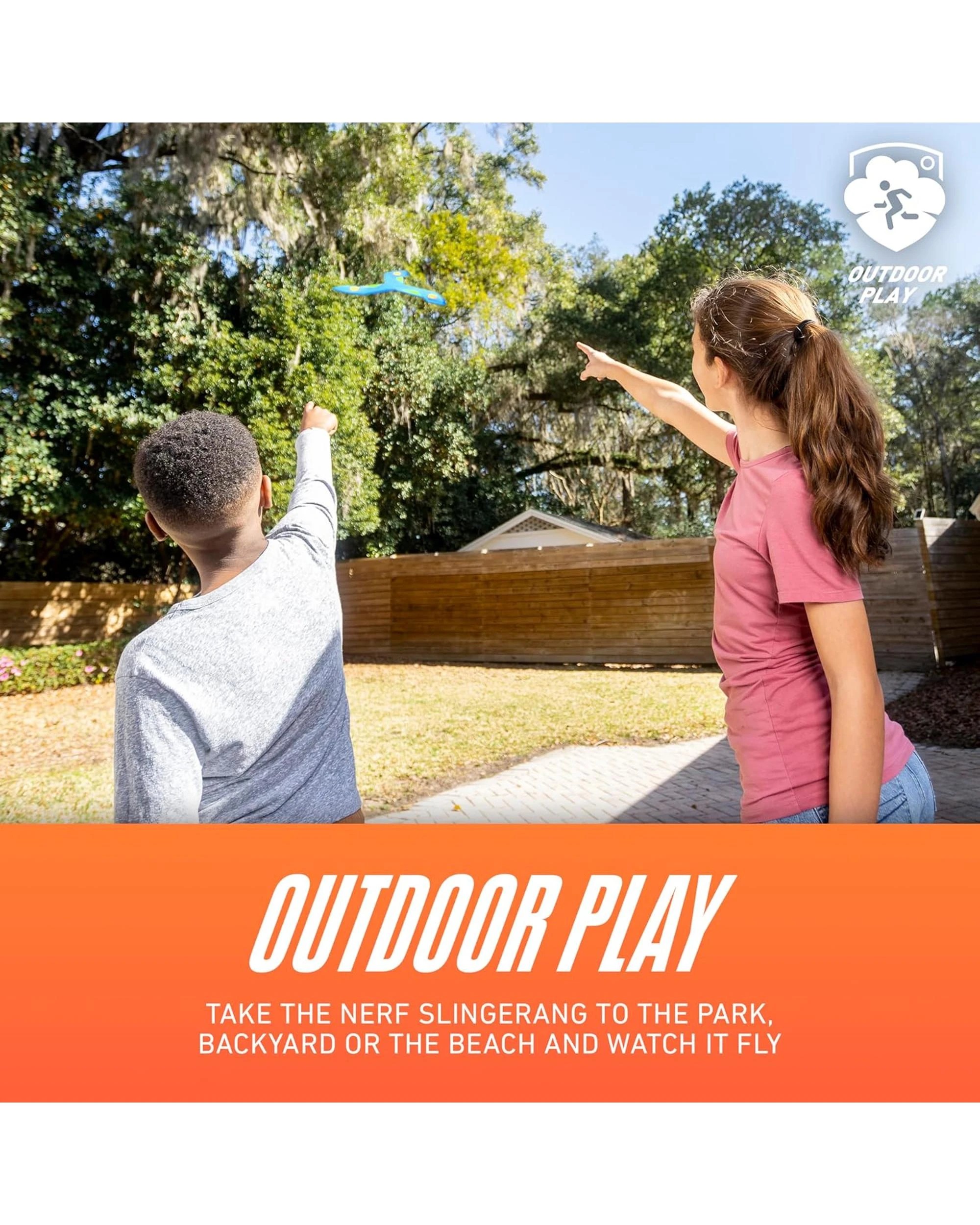 4 Nerf Slingerang Foam Boomerang, 4 of 6