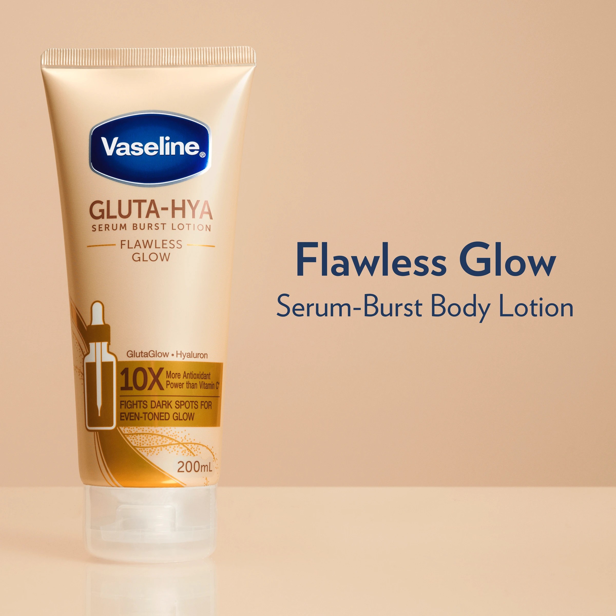 4 Vaseline Gluta-Hya Serum Burst Flawless Glow Body Lotion 200ml, 4 of 4