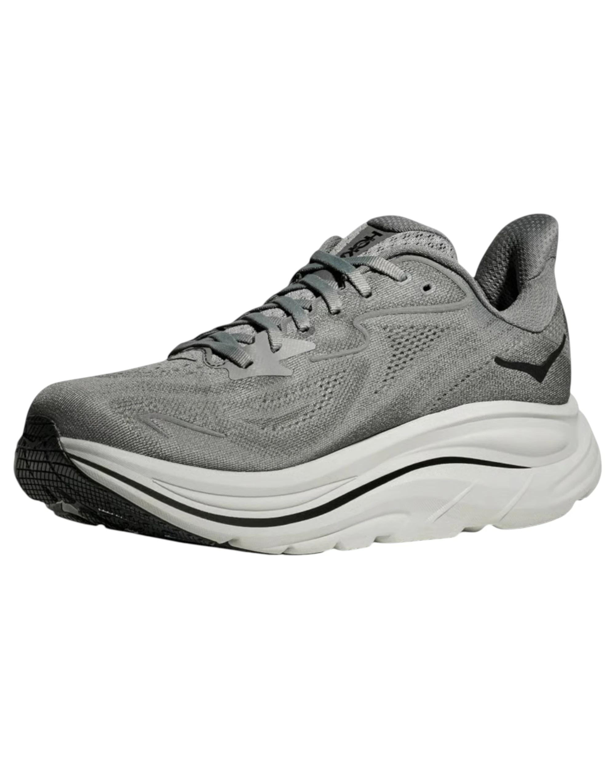 8 Hoka Mens Clifton 10 Athletic Running Shoes GALACTIC GREY, 8 of 8