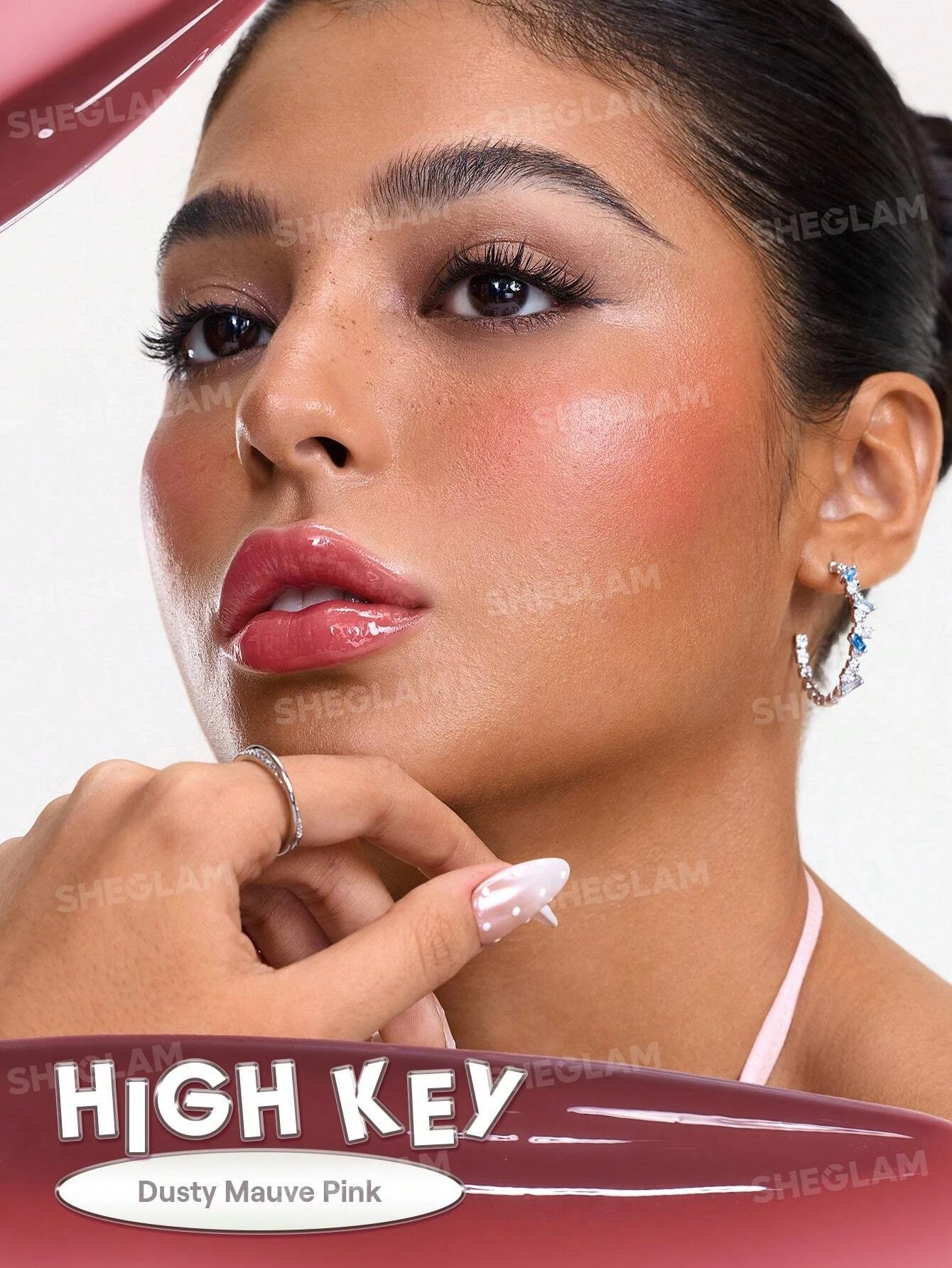 3 SHEGLAM Glass Lock Air Gloss - High Key, 3 of 8